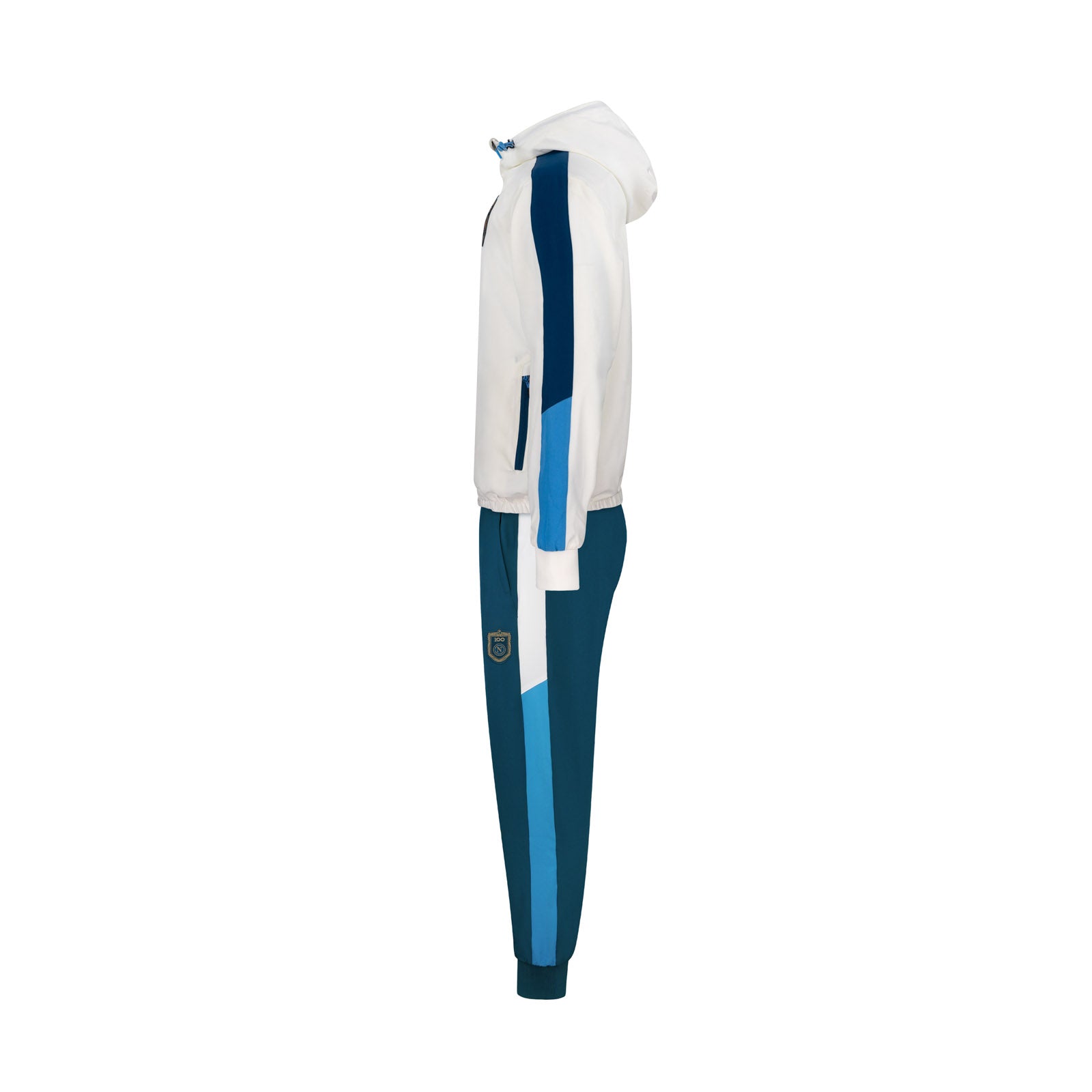SSC Napoli Tuta Polystretch Off White Junior 2026/2027