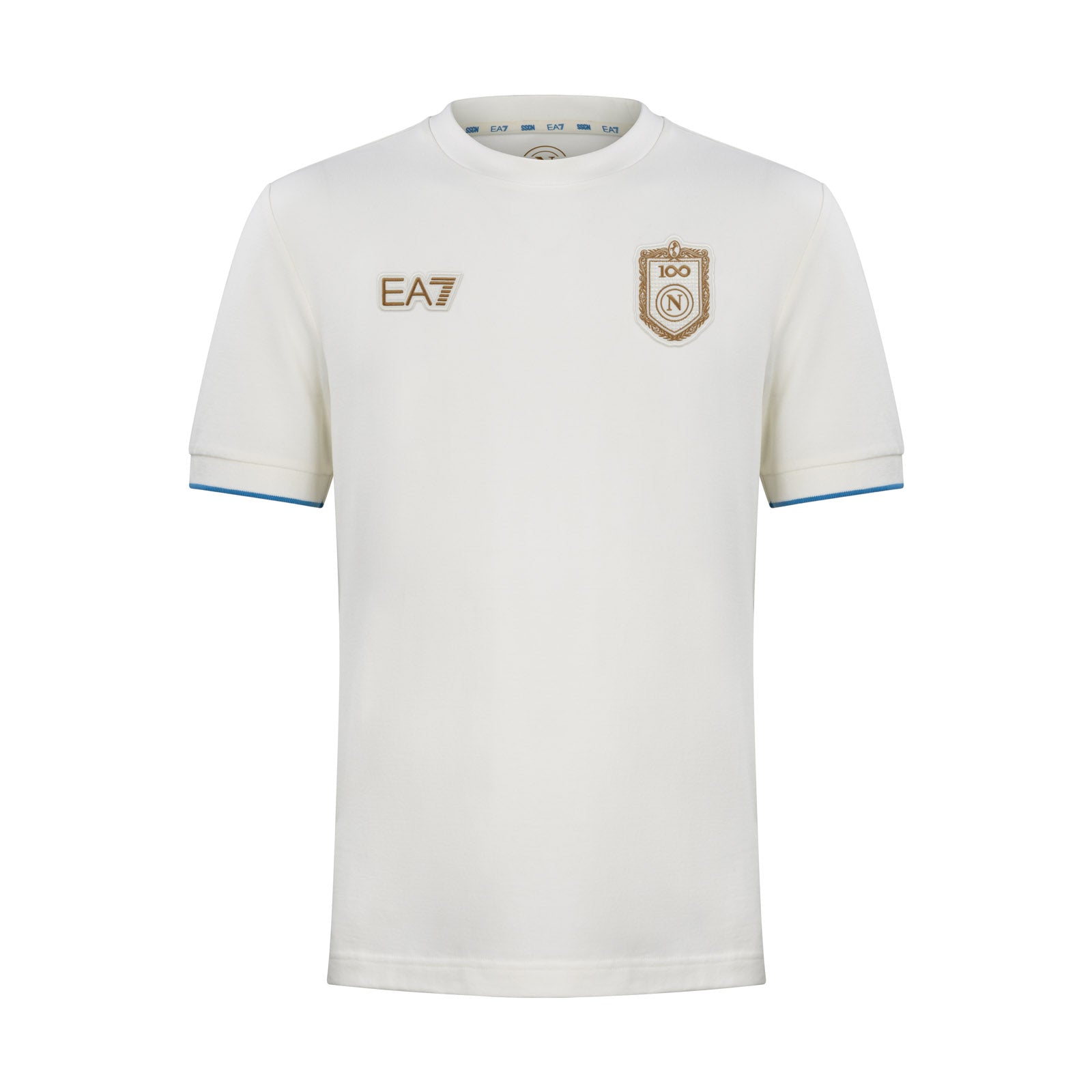 SSC Napoli T-Shirt Off-White Junior 2026/2027