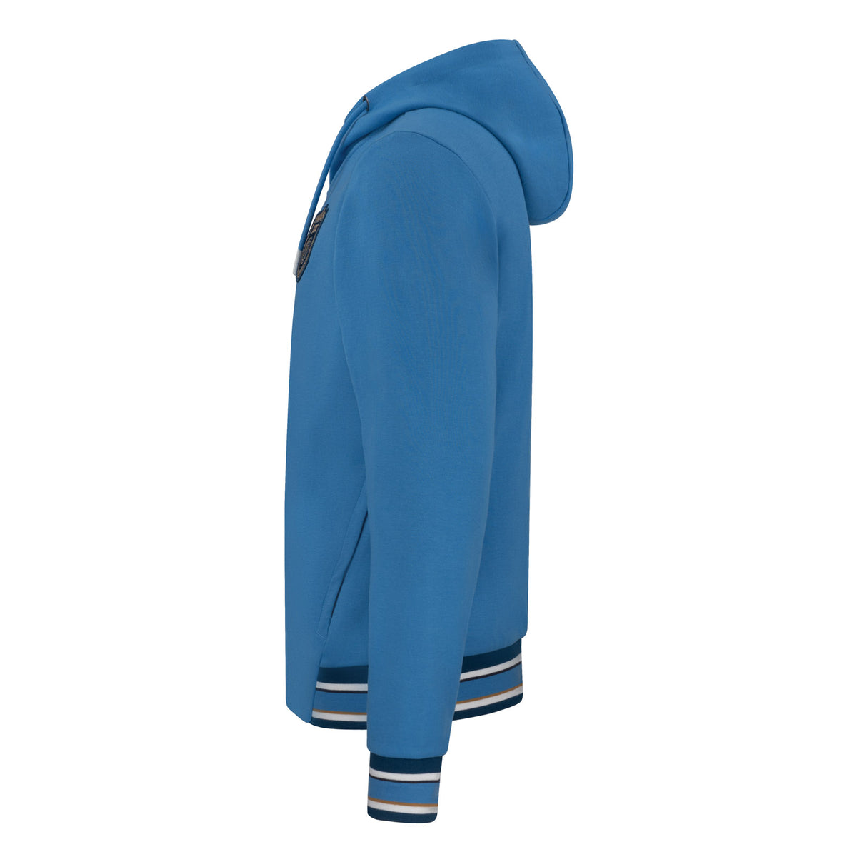 SSC Napoli Centenary Blue Interlock Hooded Sweatshirt 2026/2027