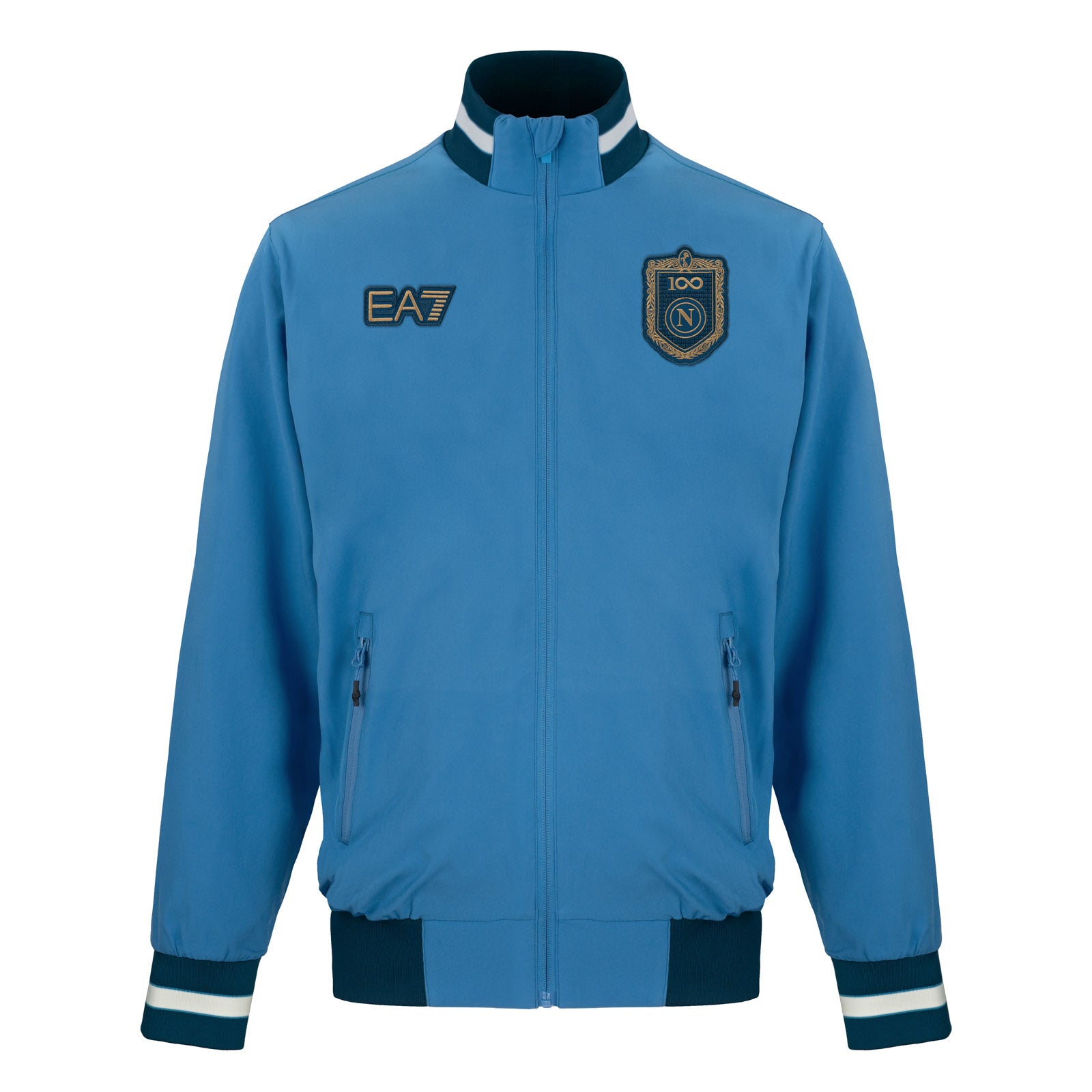 SSC Napoli Felpa Polystretch Centenary Blue 2026/2027