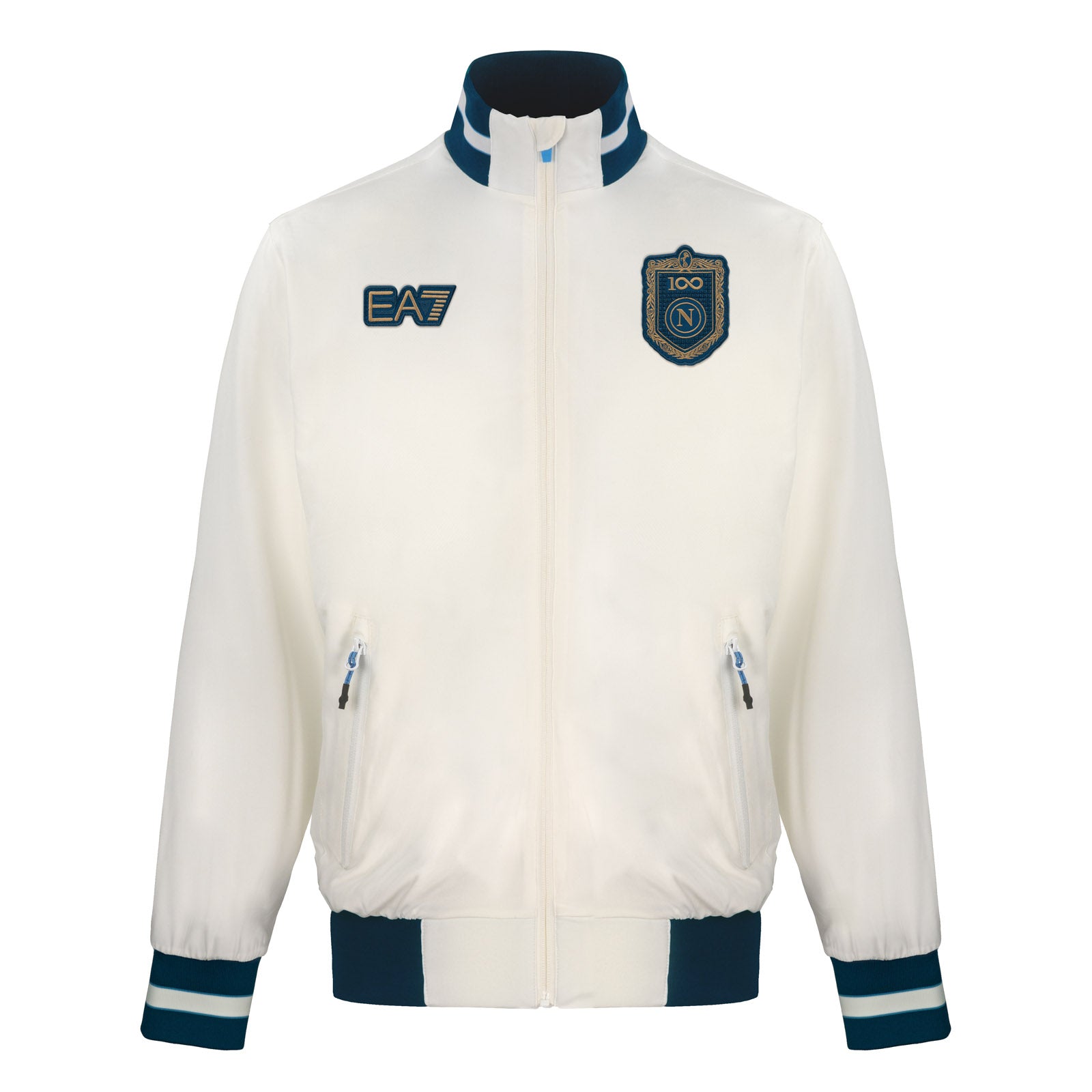 SSC Napoli Felpa Polystretch Off-White 2026/2027