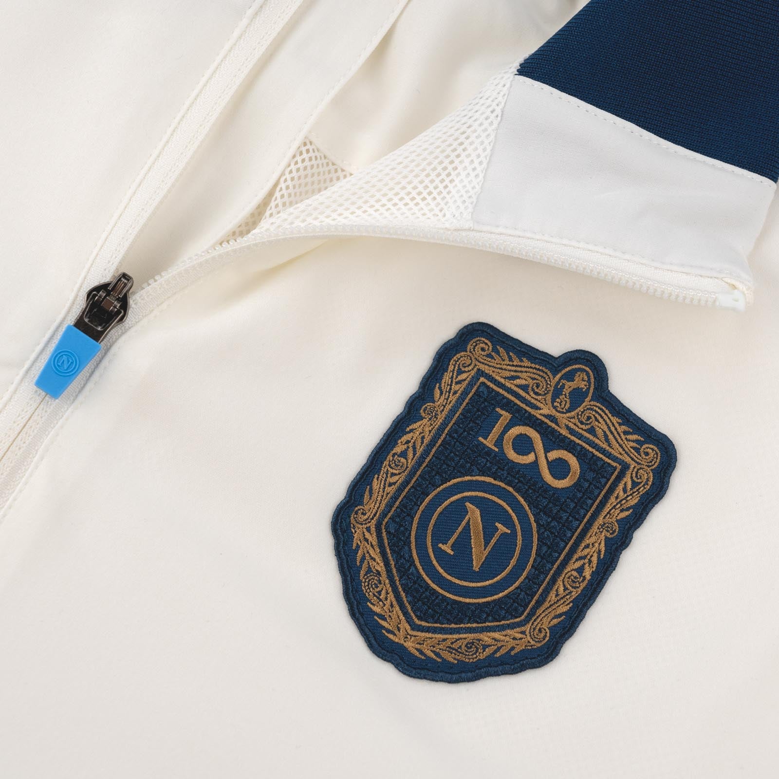 SSC Napoli Felpa Polystretch Off-White 2026/2027