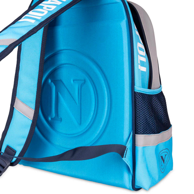 SSC Napoli Zaino Scuola Azzurro