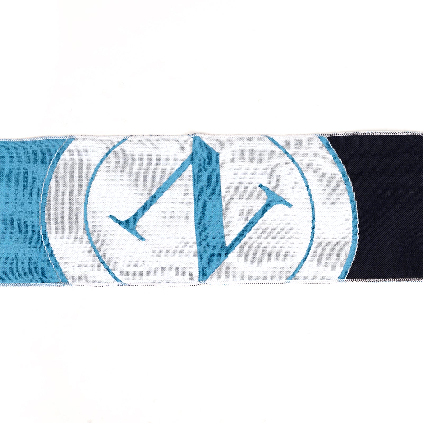SSC Napoli Sciarpa Logo Azzurra/Blu Navy