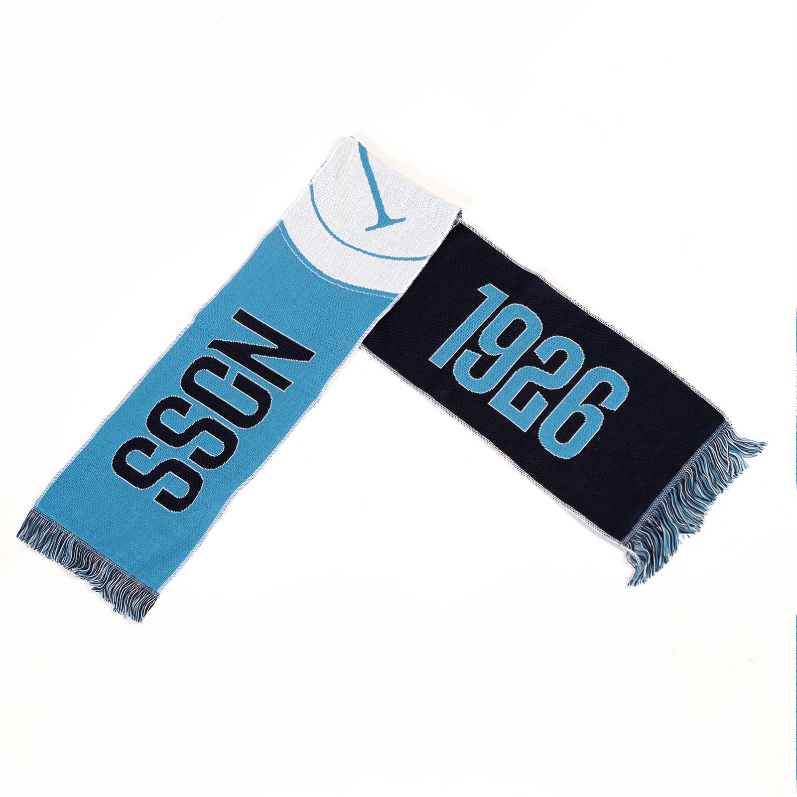 SSC Napoli Sciarpa Logo Azzurra/Blu Navy