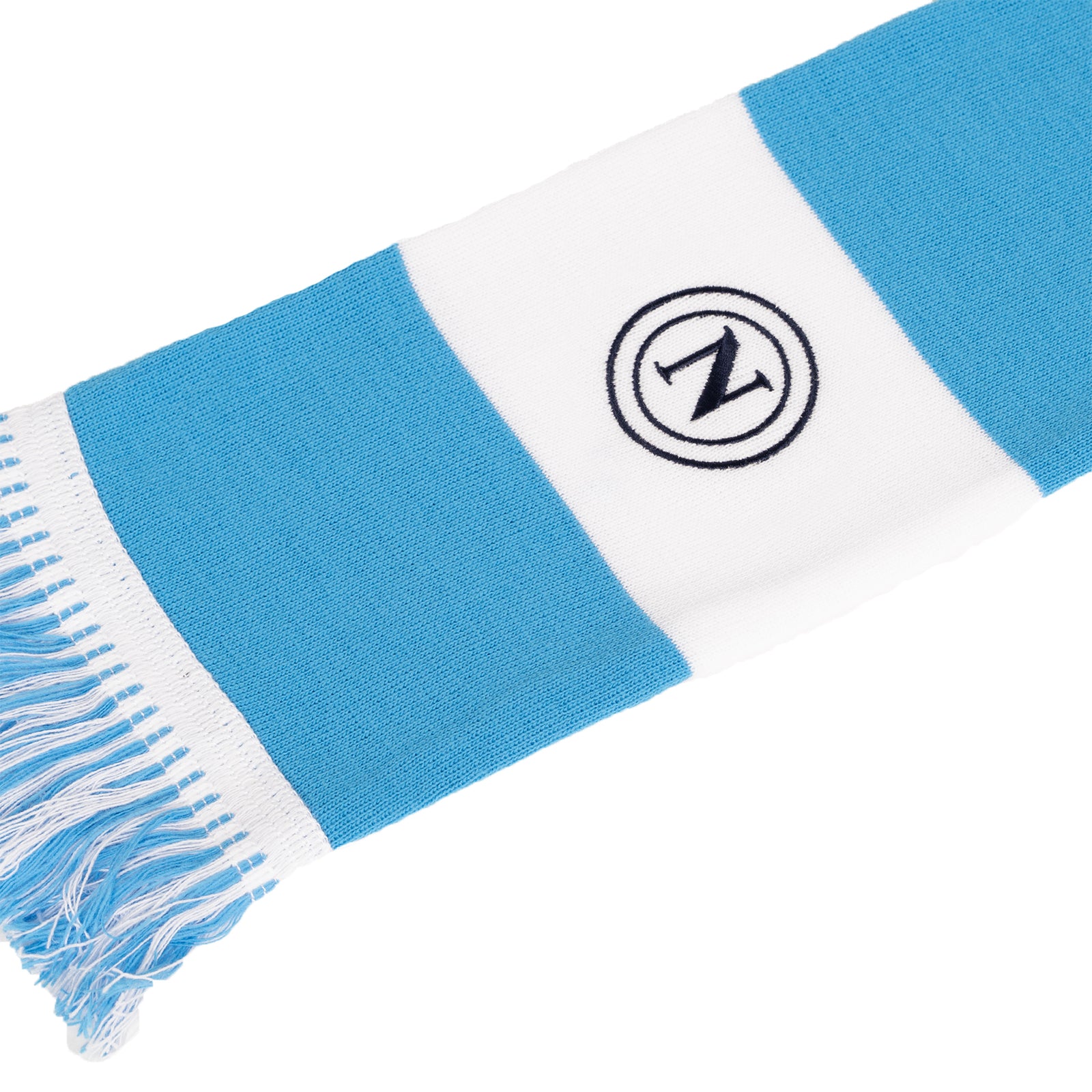 SSC Napoli Sciarpa Tubolare Azzurra/Bianca