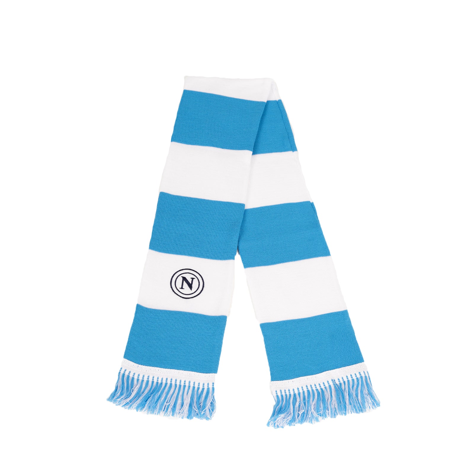SSC Napoli Sciarpa Tubolare Azzurra/Bianca