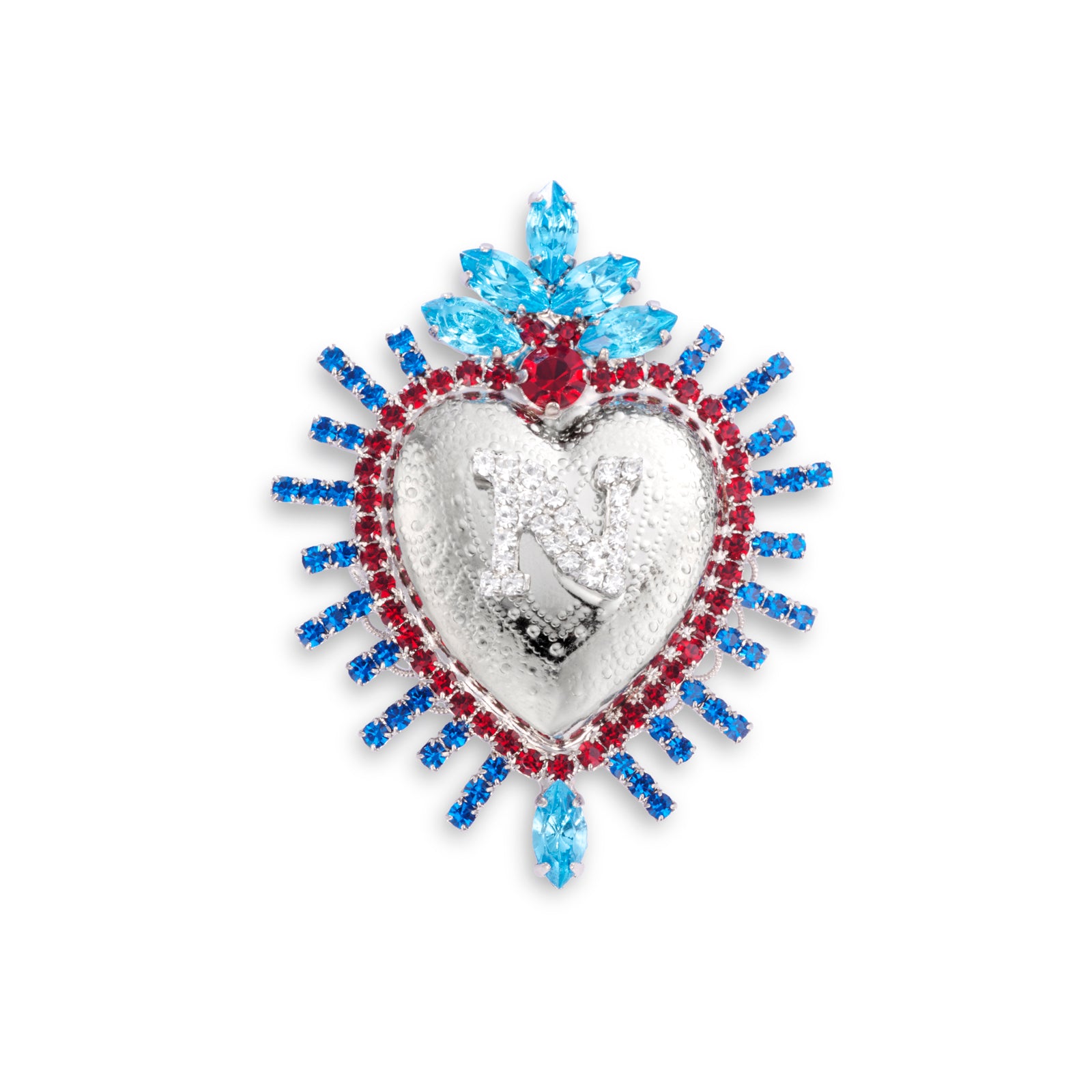 SSC Napoli Aura Collection Sacred Heart Pin