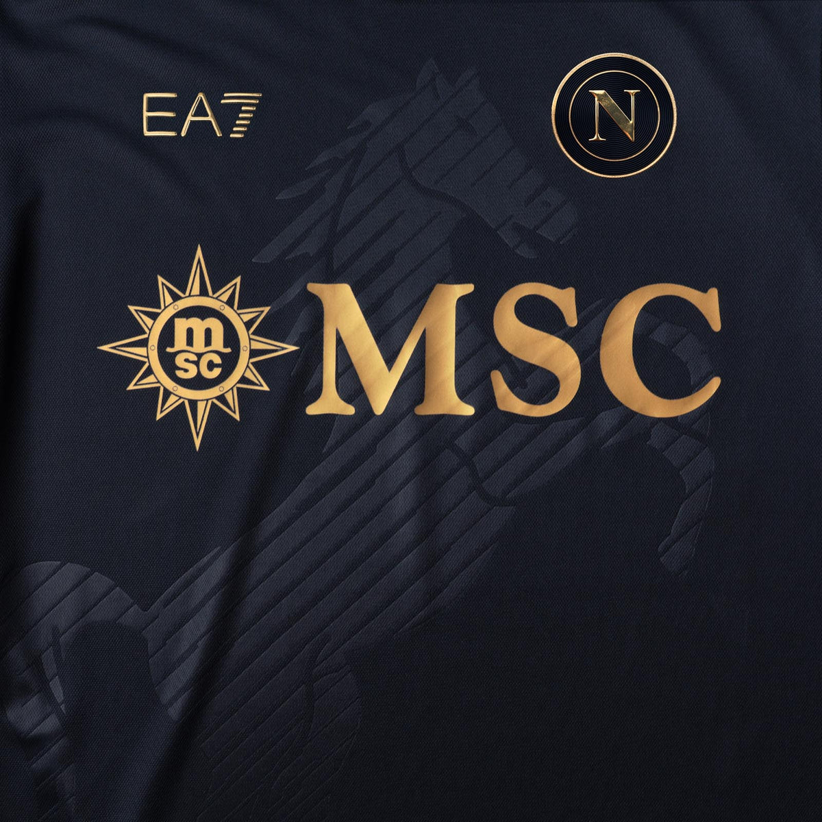 SSC Napoli Maglia Gara Third Authentic Euro 2026/2027