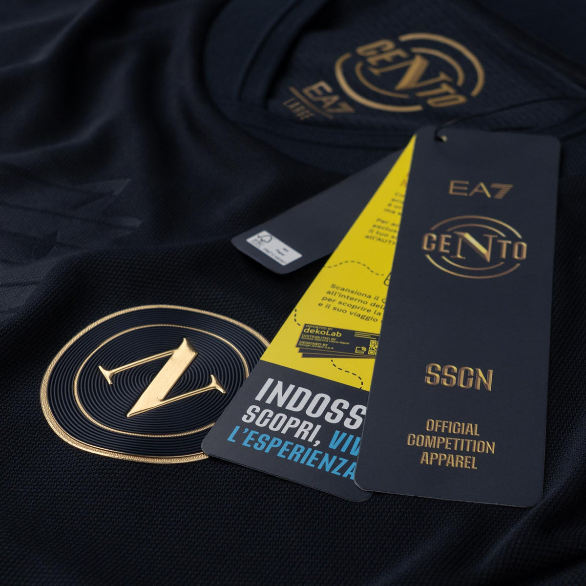 SSC Napoli Maglia Gara Third Authentic Euro 2026/2027