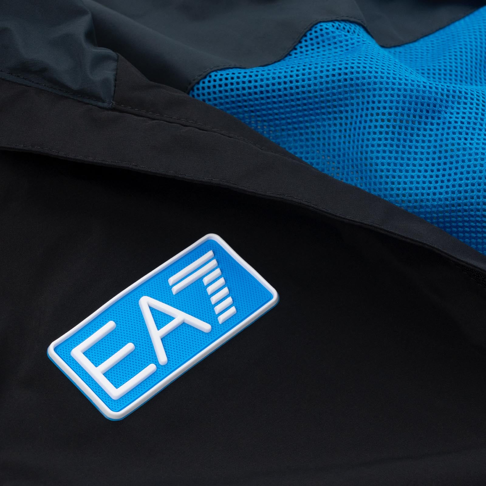 SSC Napoli Black Windbreaker Hooded Jacket 2026/2027