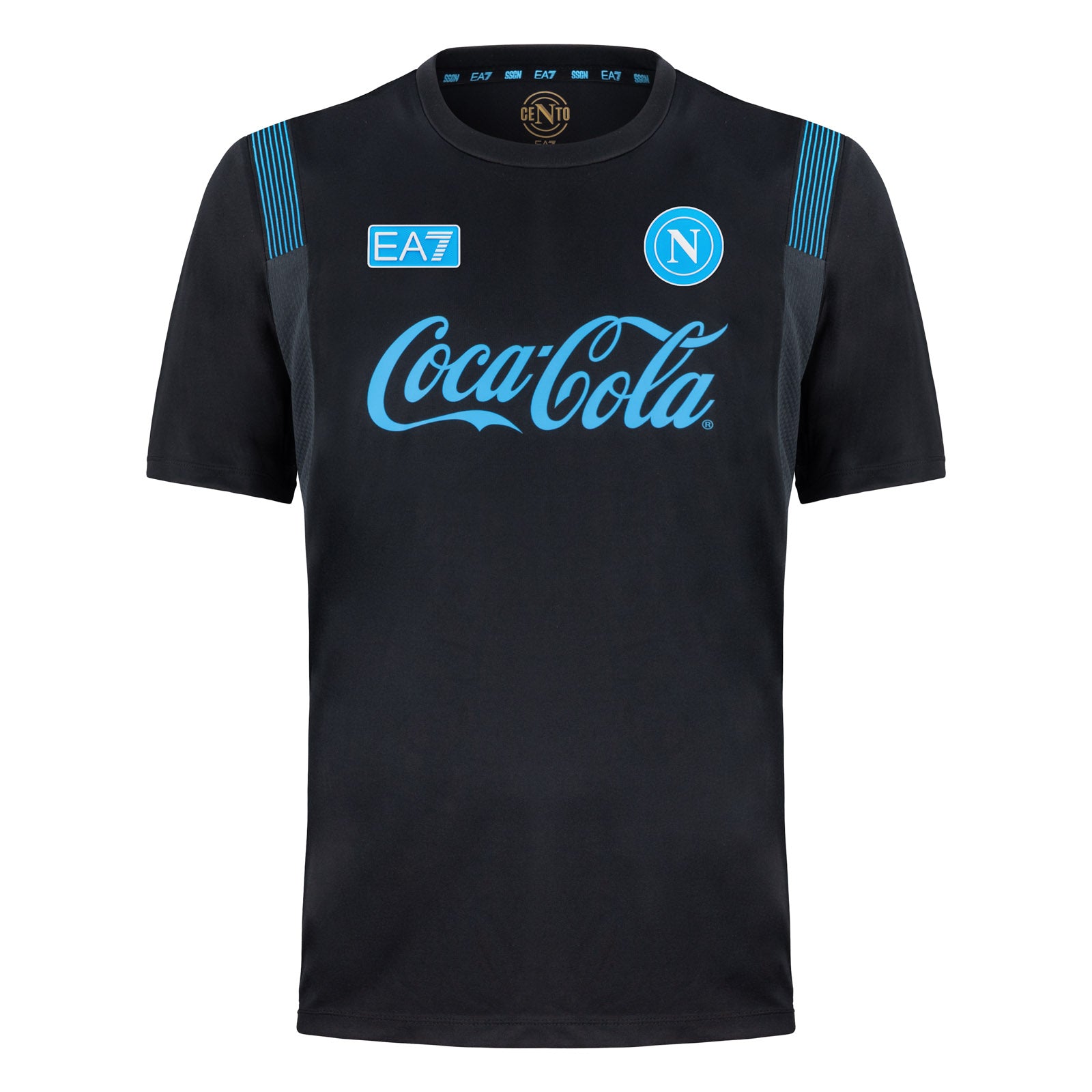 SSC Napoli Maglia Allenamento Nera 2026/2027