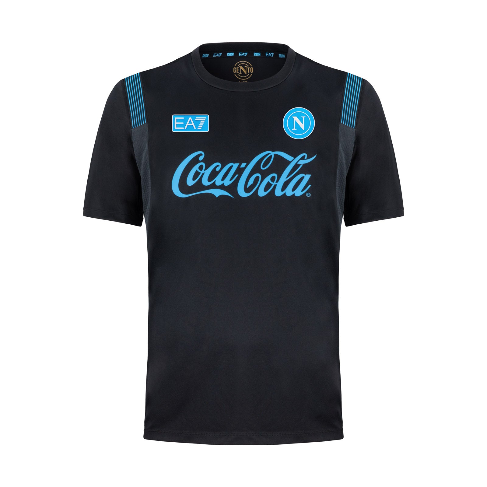 SSC Napoli Maglia Allenamento Nera Junior 2026/2027