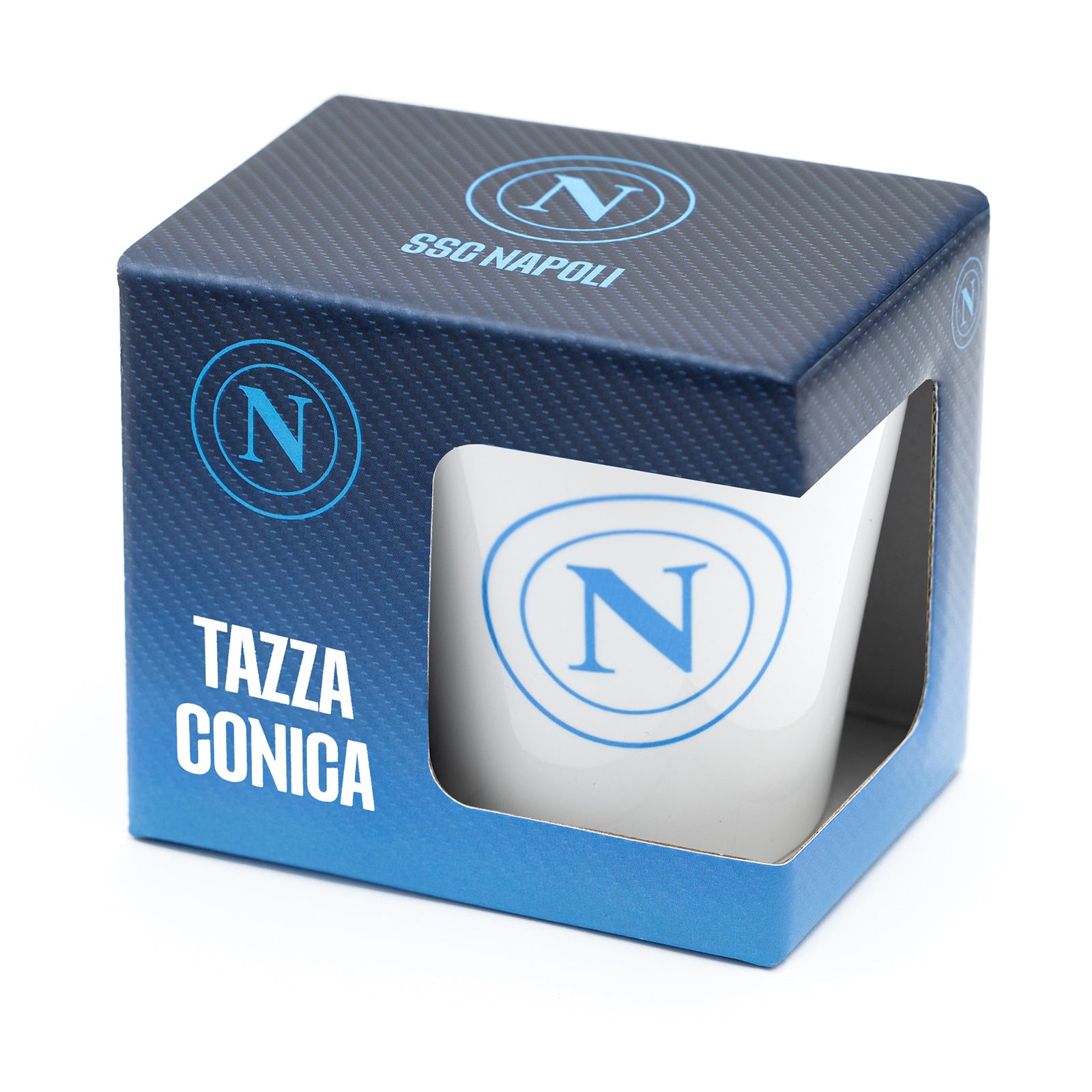 SSC Napoli White Conical Mug