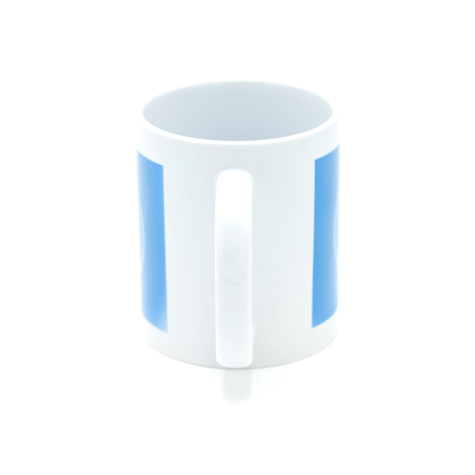 SSC Napoli Tazza in Ceramica Azzurra con Logo Bianco