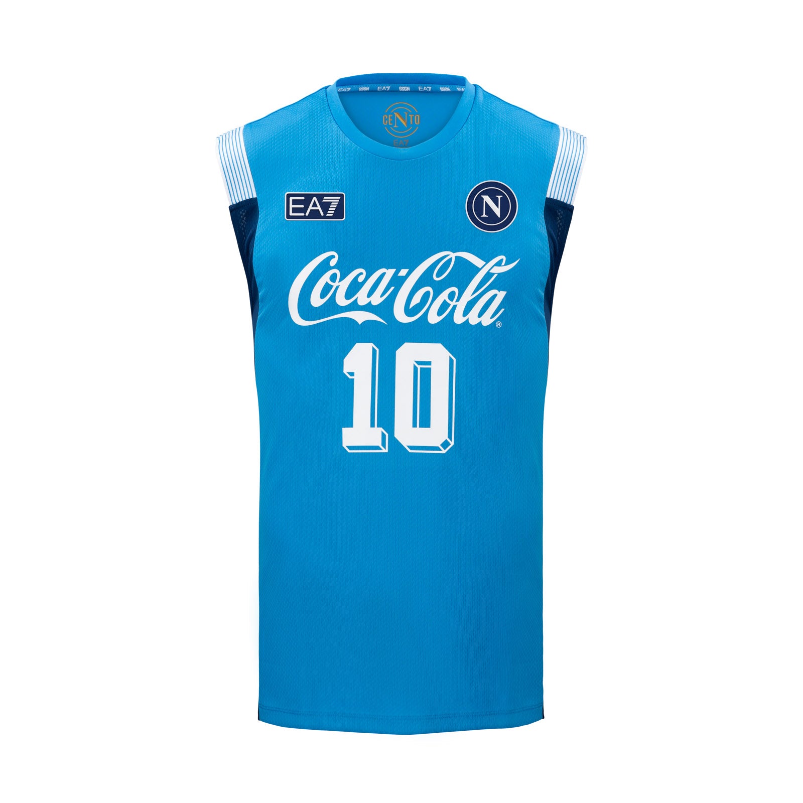 SSC Napoli Sky Blue Sleeveless Shirt for Kids 2026/2027