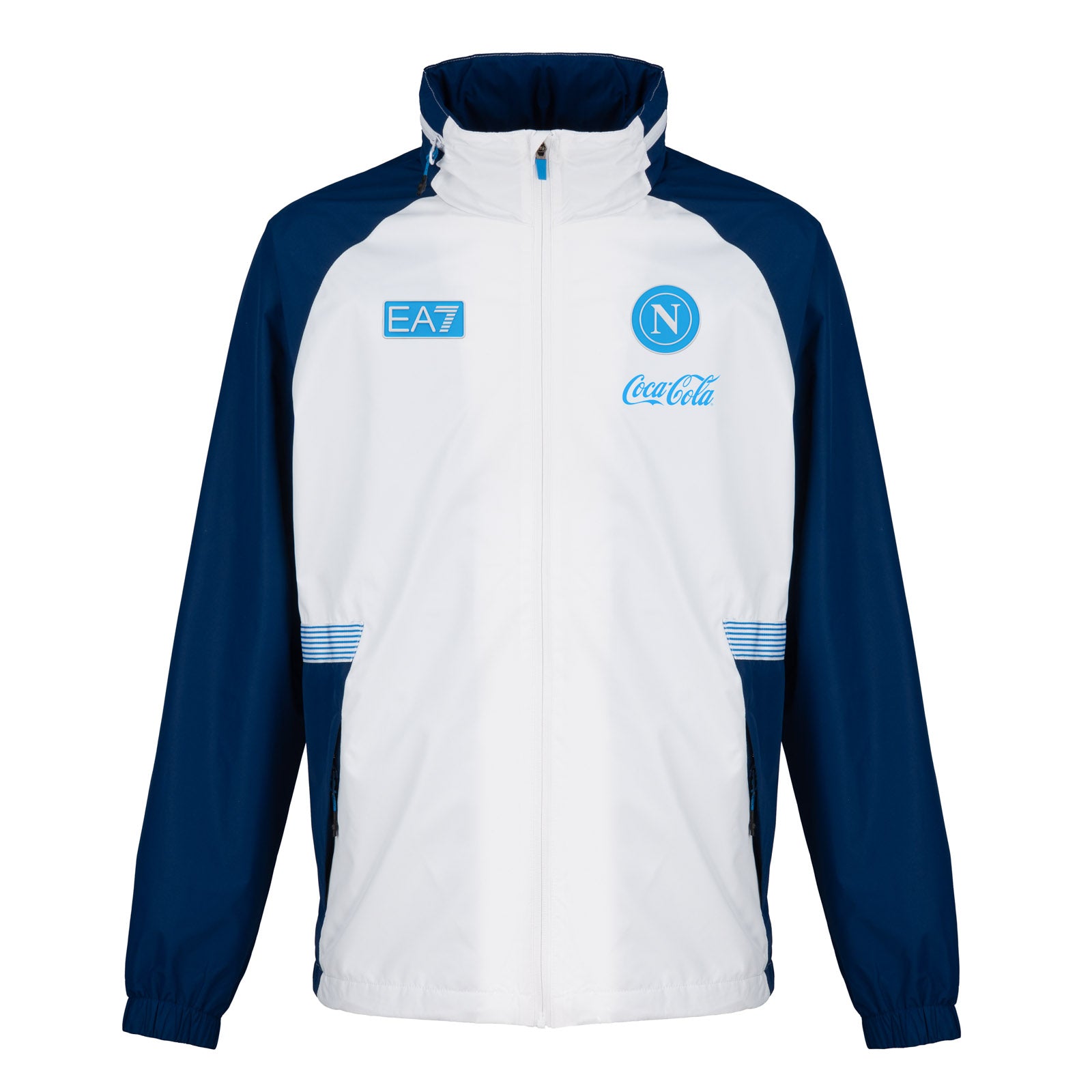 SSC Napoli Giacca Antivento Bianca 2026/2027