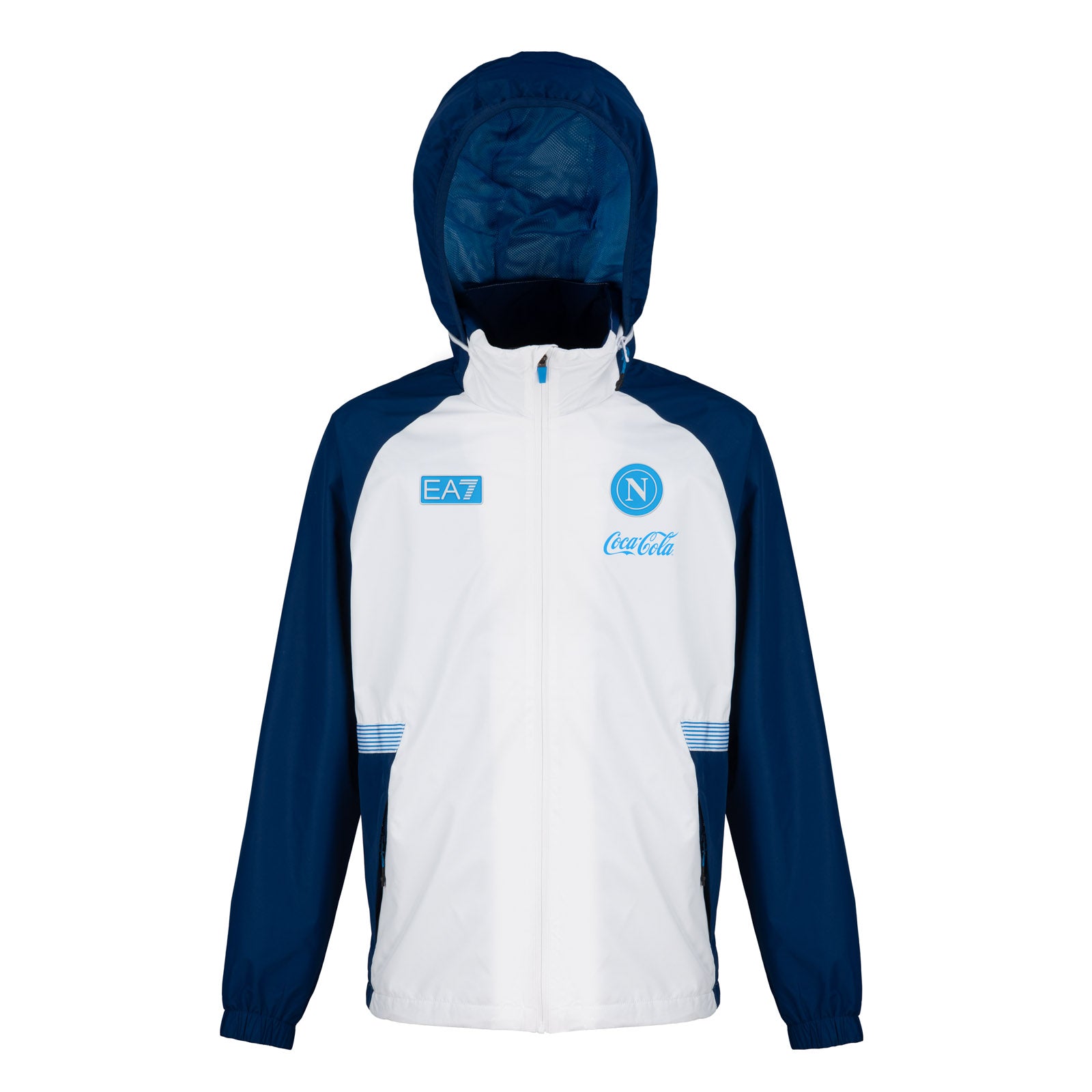SSC Napoli Giacca Antivento Bianca 2026/2027