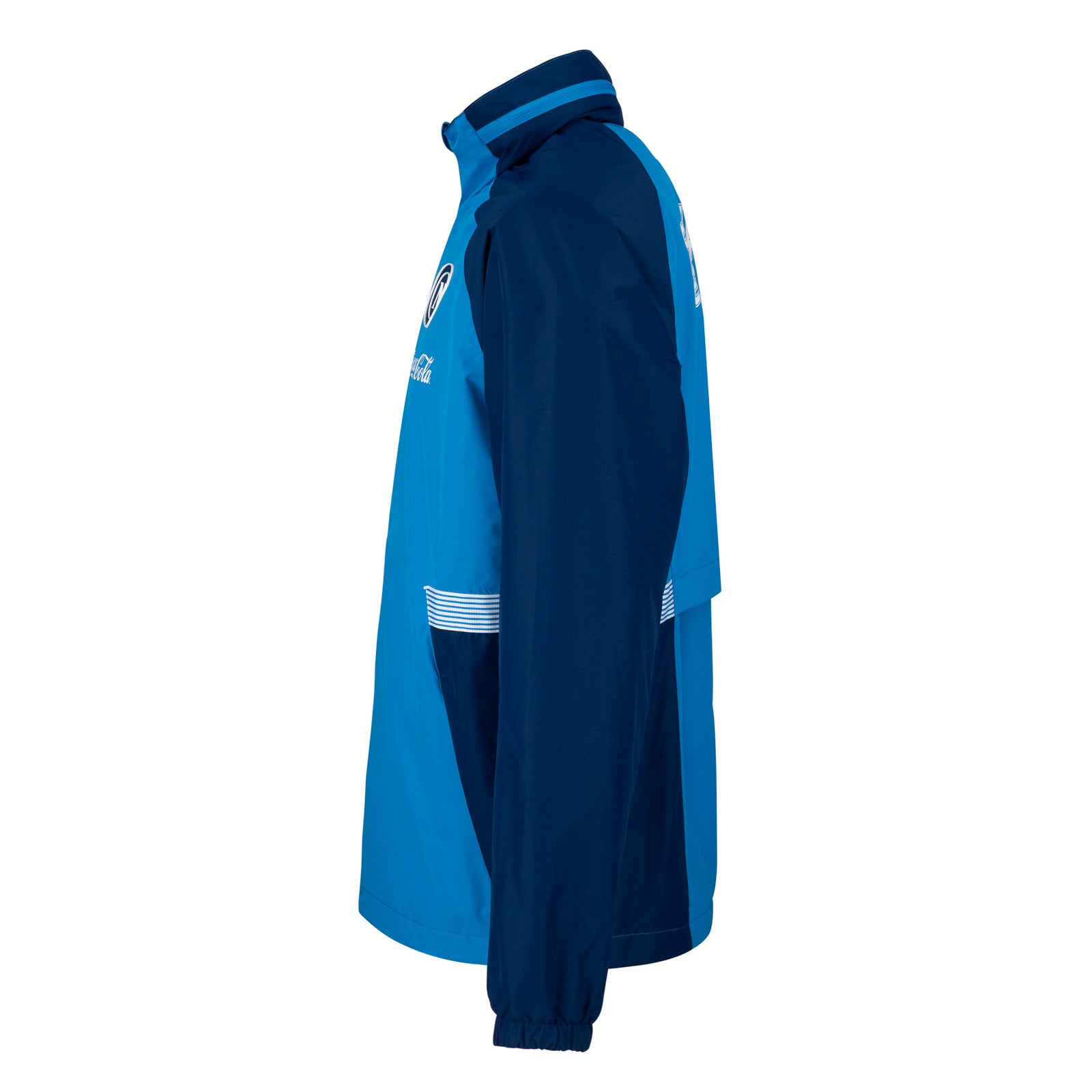 SSC Napoli Sky Blue Windbreaker Hooded Jacket 2026/2027