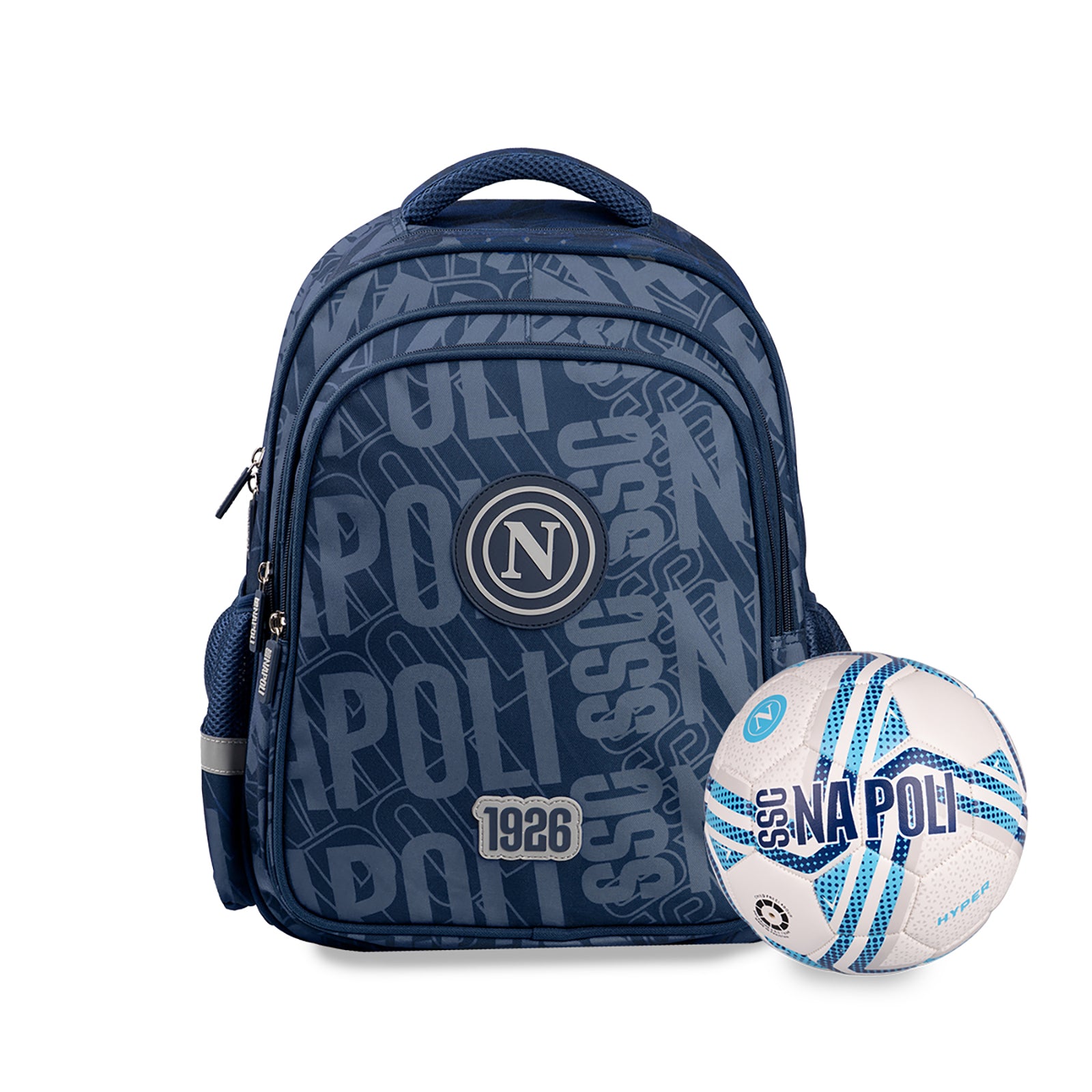 SSC Napoli Dark Blue School Backpack 1926