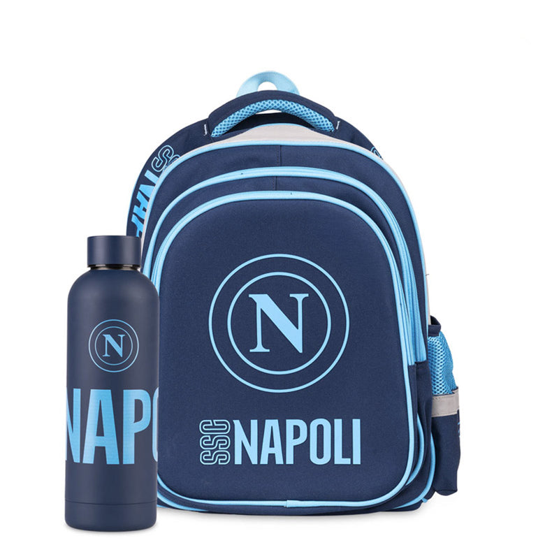 SSC Napoli Blue School Bag
