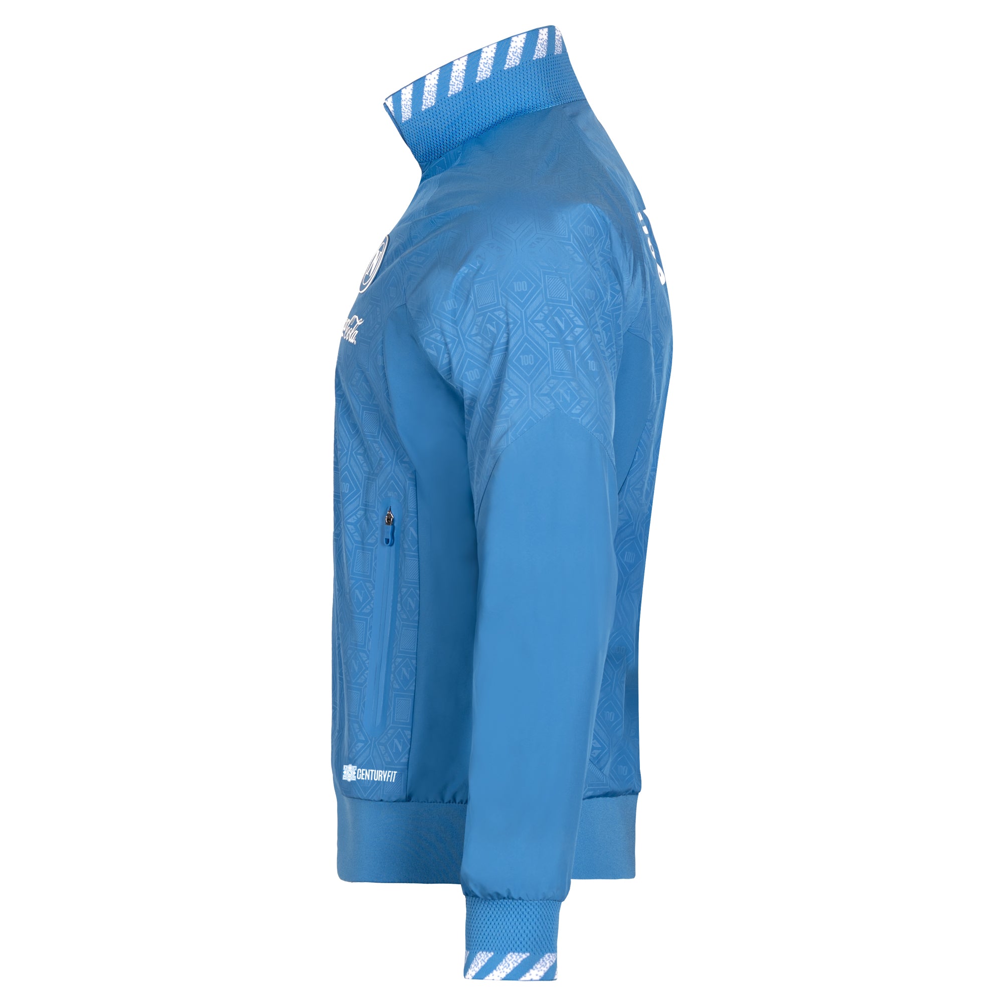 SSC Napoli Giacca Anthem Centenary Blue 2026/2027