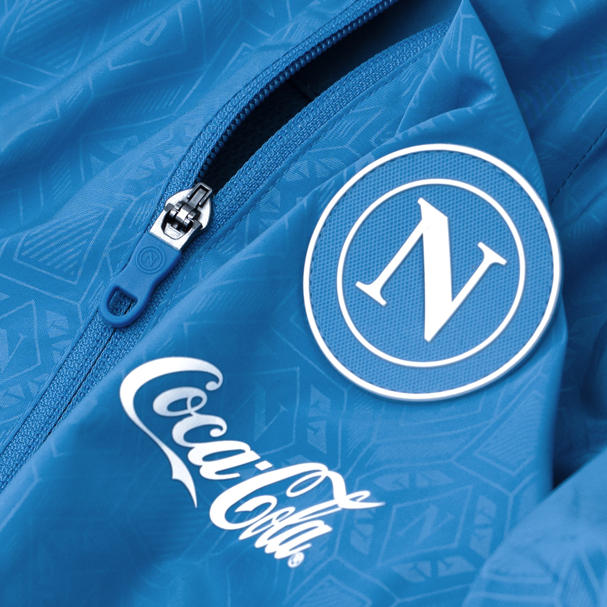 SSC Napoli Giacca Anthem Centenary Blue 2026/2027