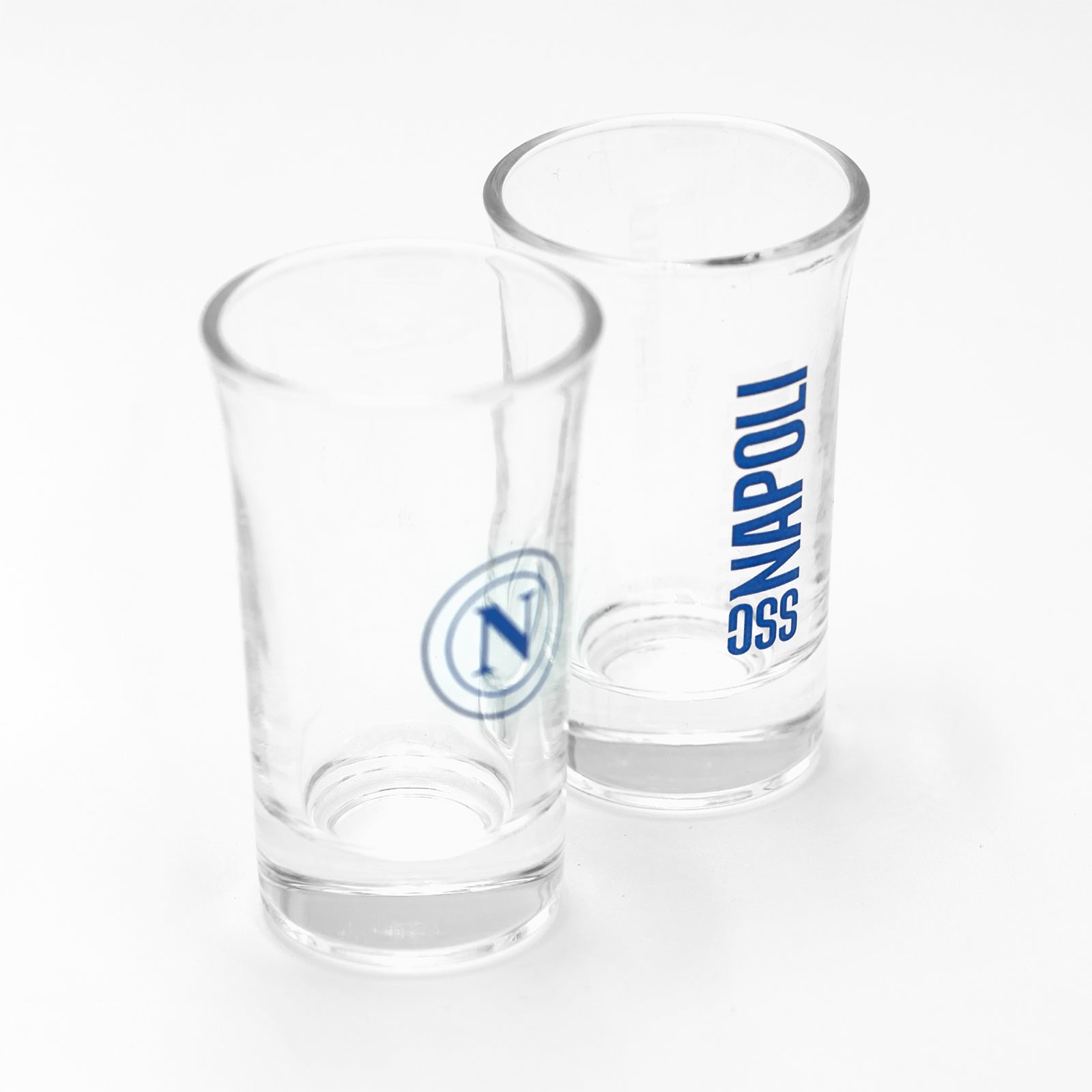 SSC Napoli Set di 2 Bicchierini Shot