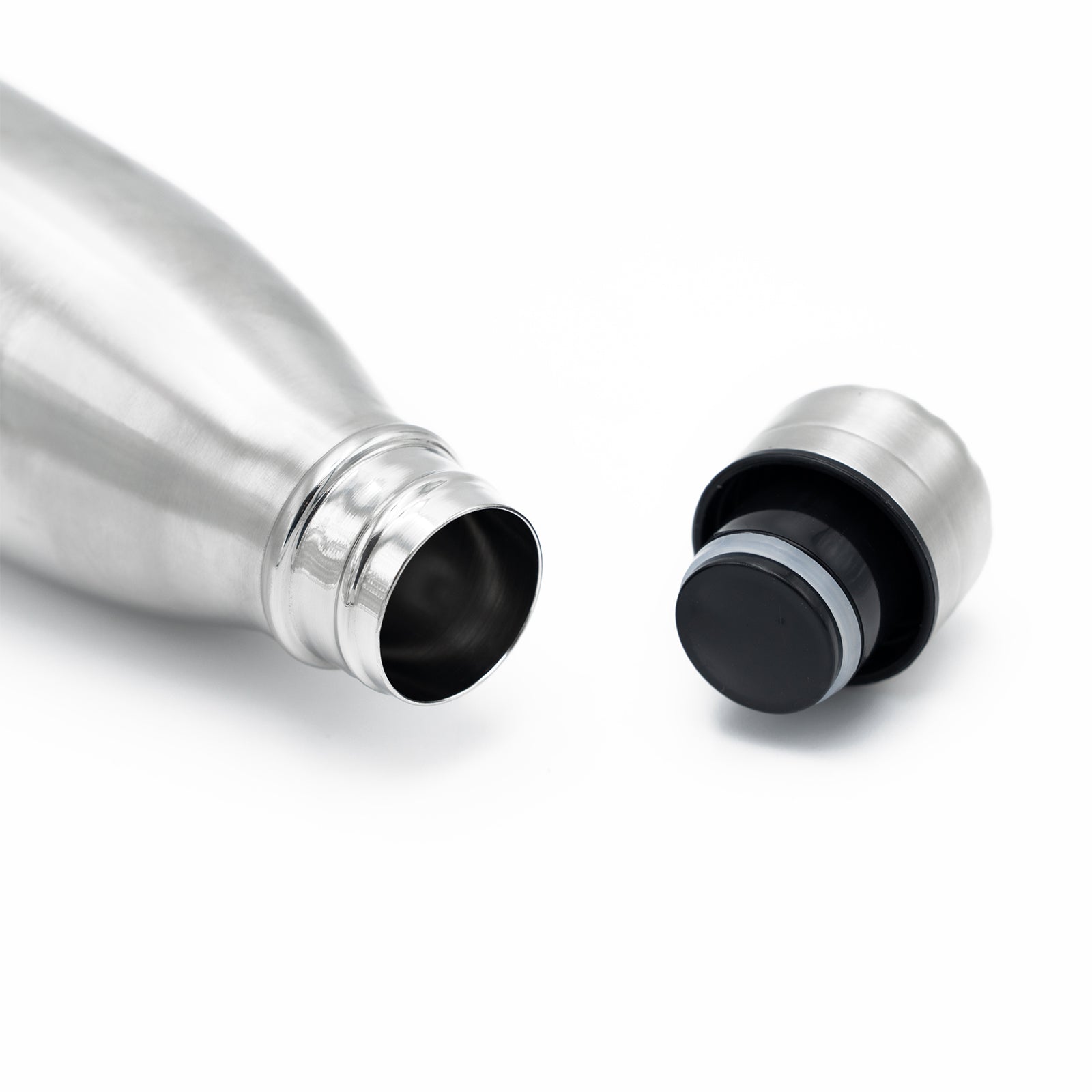 SSC Napoli Silver Thermal Bottle