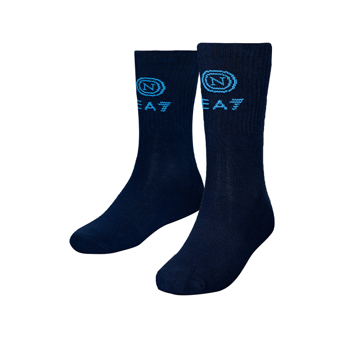 SSC Napoli Blue Navy Kid Training Socks 2026/2027 Junior