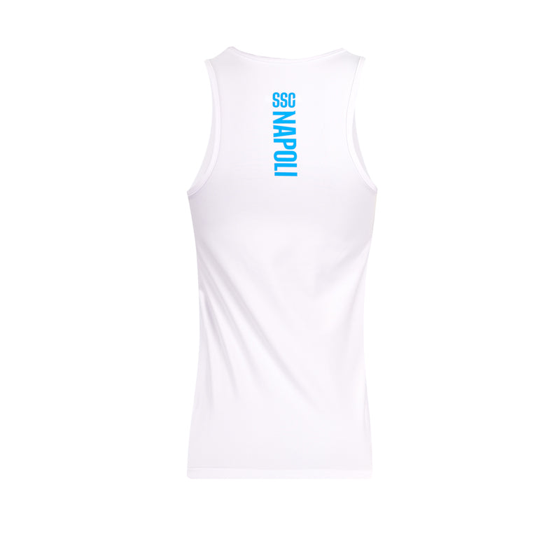 SSC Napoli Women's White Tank Top