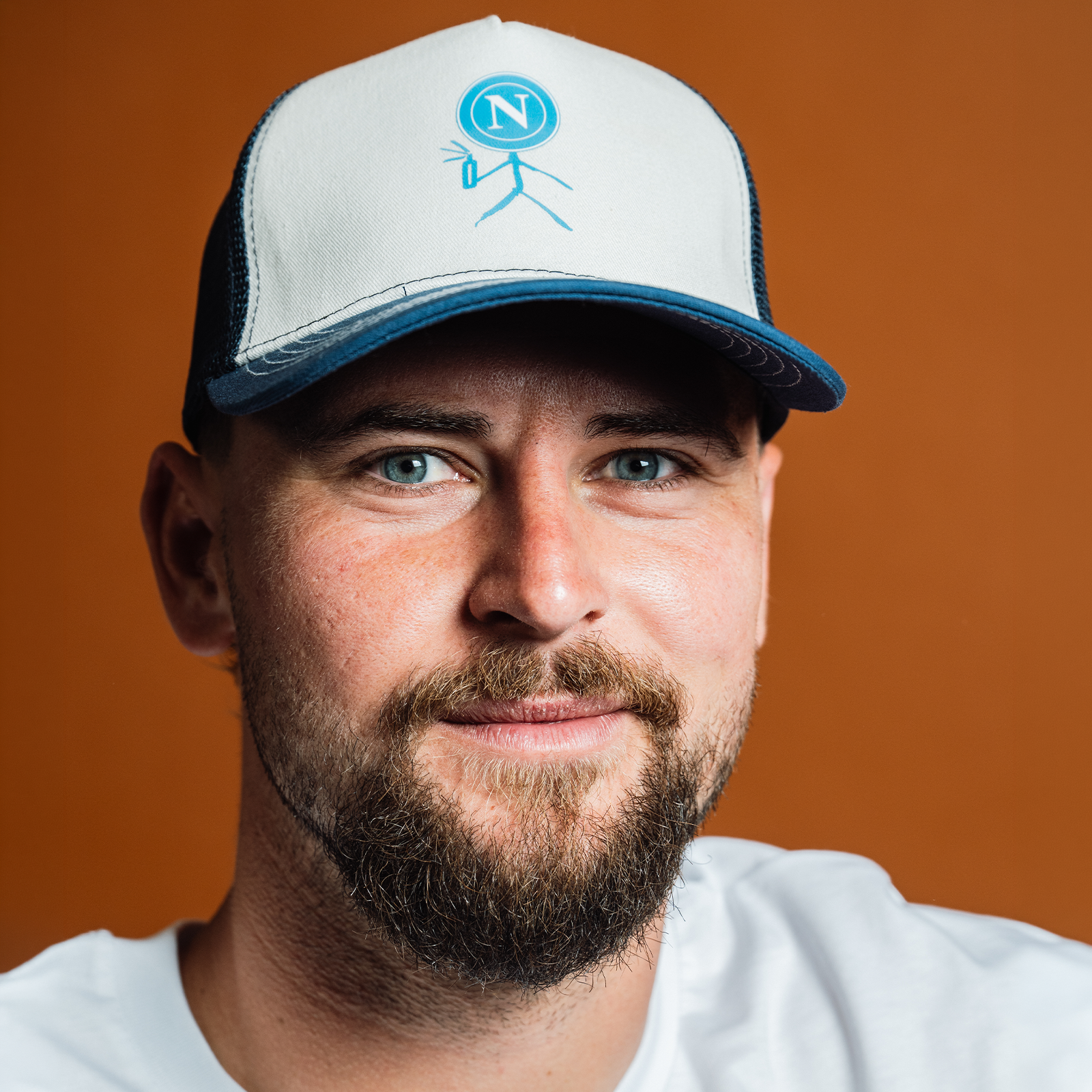 SSC Napoli Linea Admin Beige Hat Omino