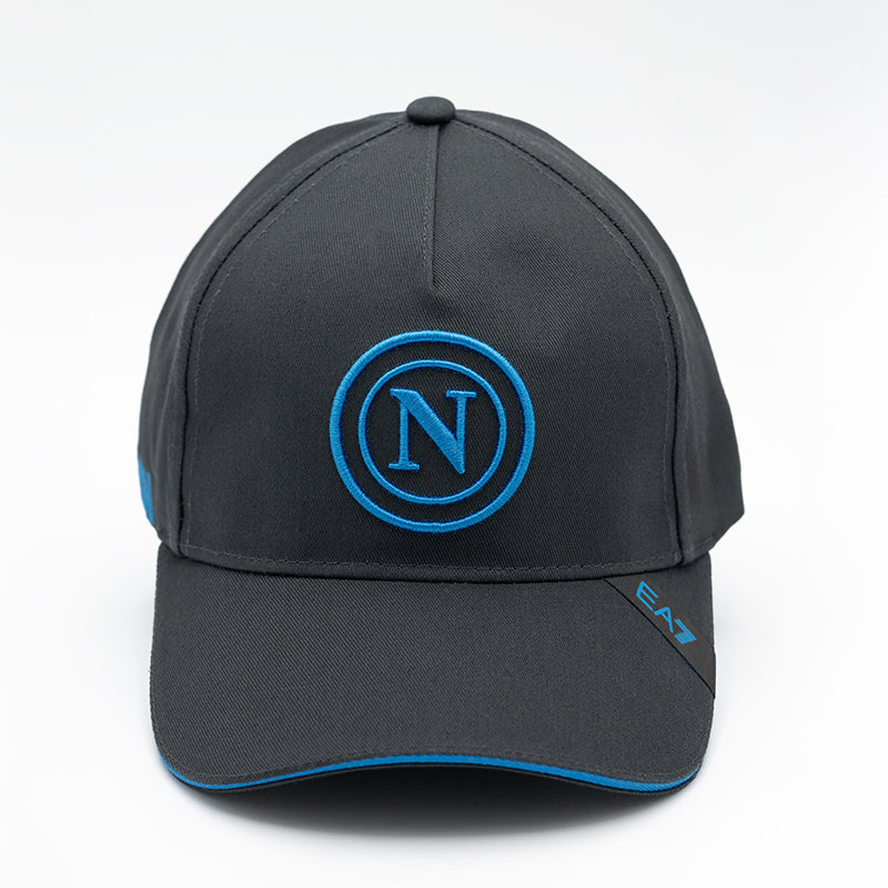 SSC Napoli Cappello con Visiera Ebony Senior 2025/2026