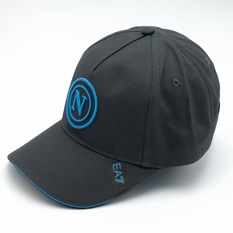 SSC Napoli Cappello con Visiera Ebony Senior 2025/2026