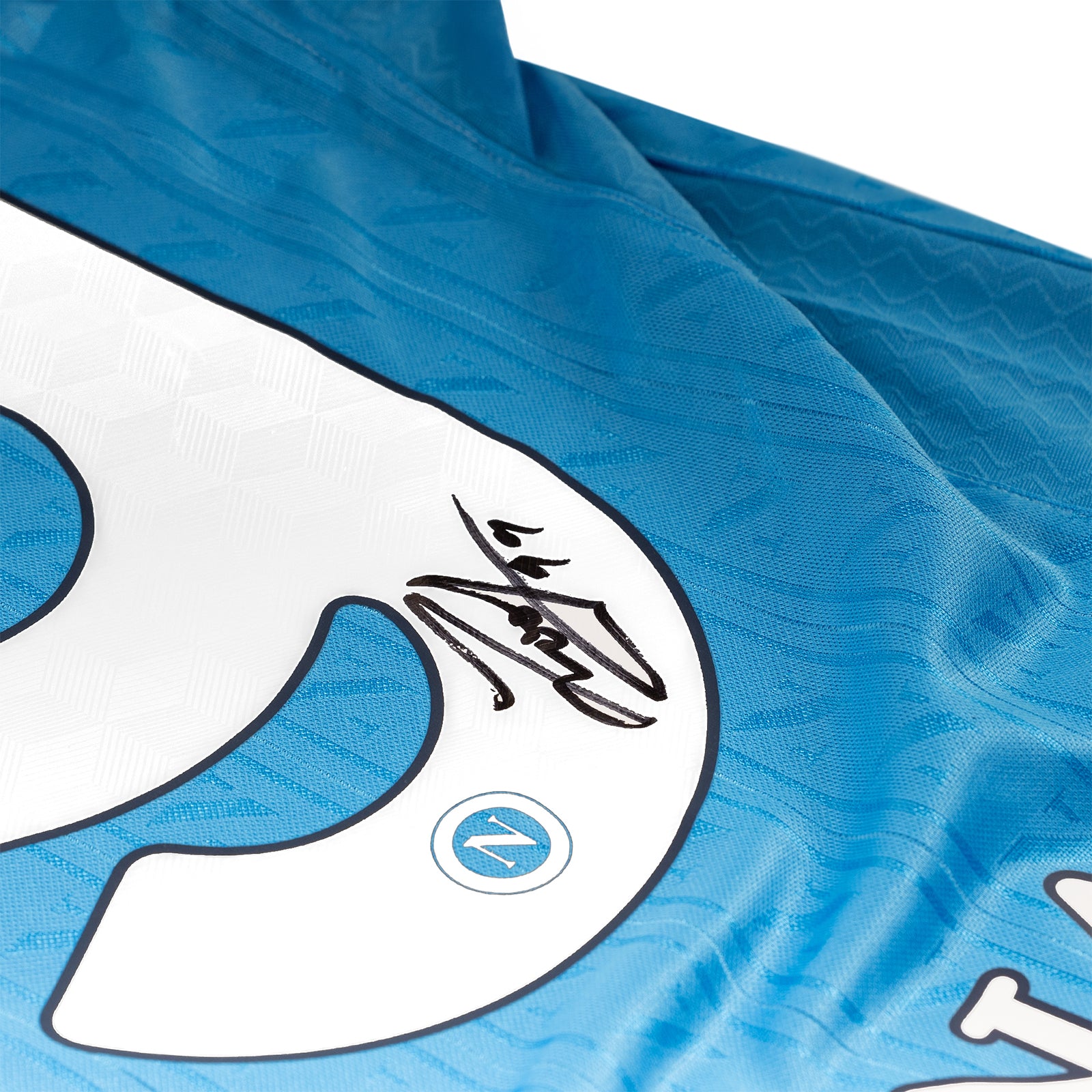 SSC Napoli Match Jersey Home 2025/2026 Signed by Anguissa in Premium Box