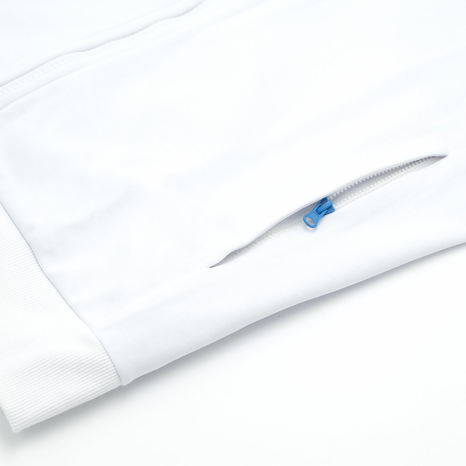 SSC Napoli Felpa Interlock Bianca con Cappuccio 2025/2026