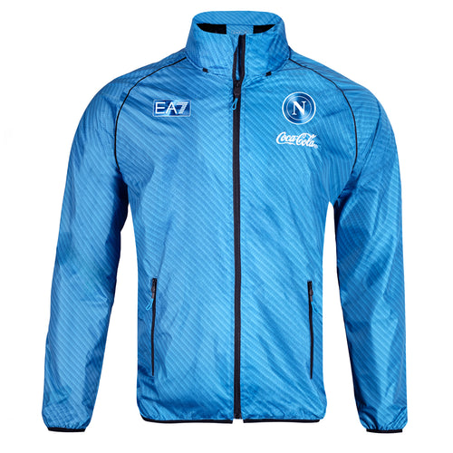 SSC Napoli Giacca Antivento Azzurra 2025/2026