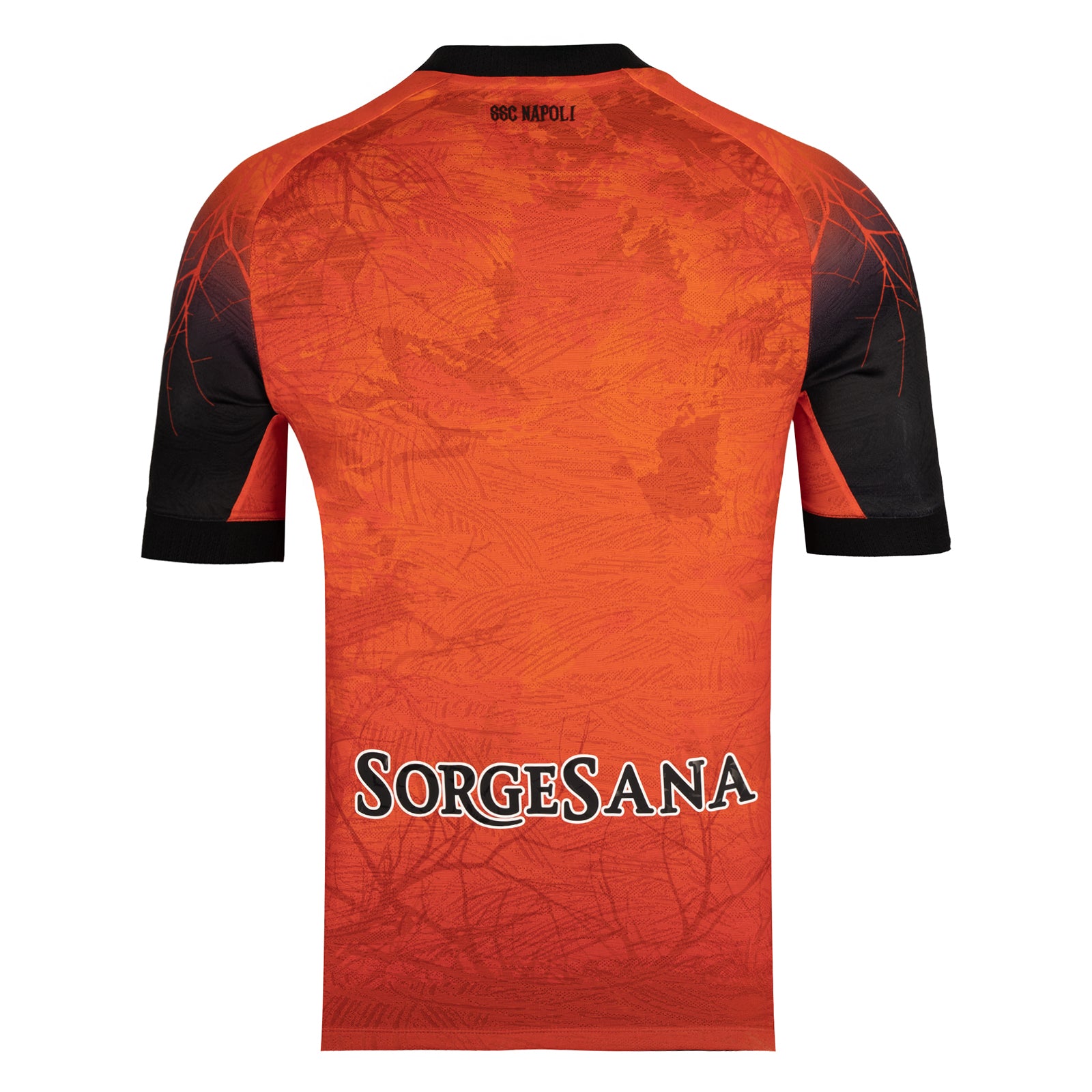 SSC Napoli Maglia Gara Halloween Orange 2025/2026 con Gym Sack