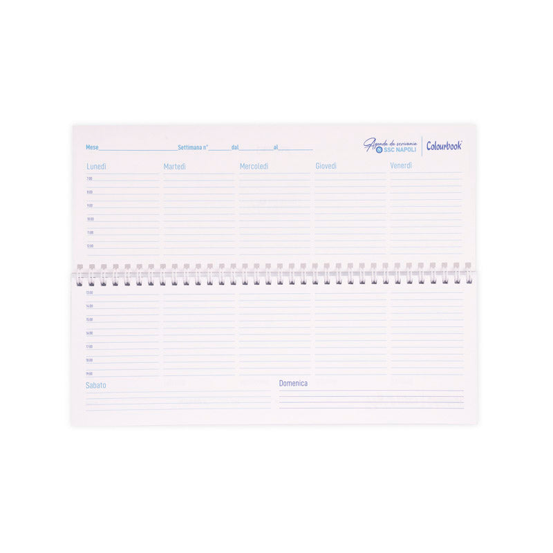 SSC Napoli Sky Blue Desk Planner AG4IN