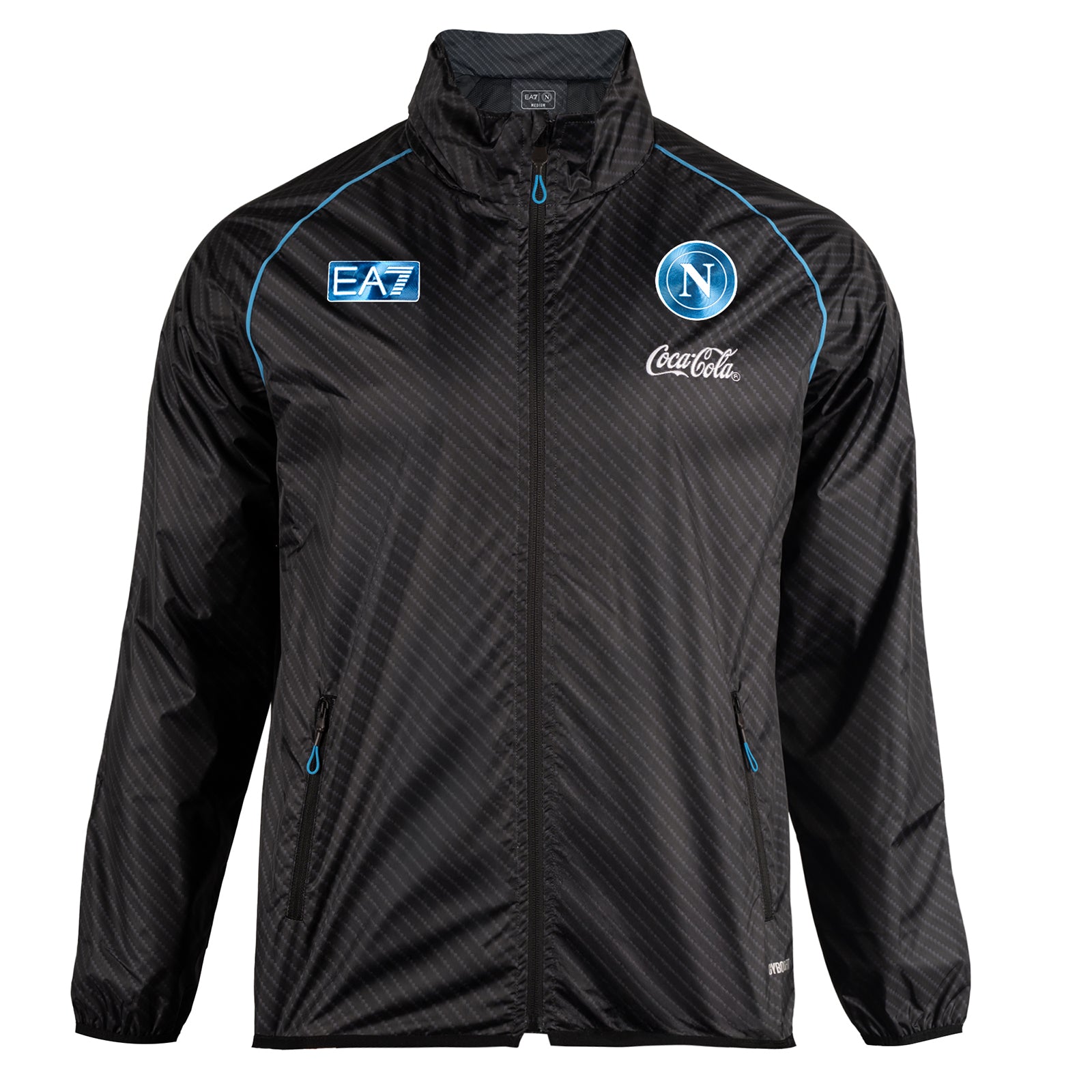 SSC Napoli Giacca Antivento Ebony 2025/2026