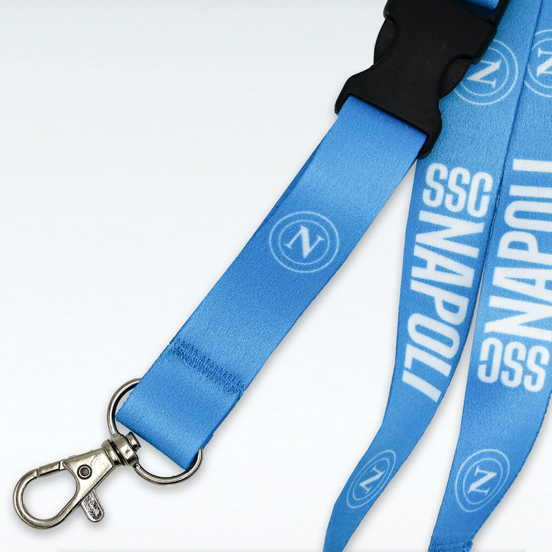 SSC Napoli Sky Blue Lanyard