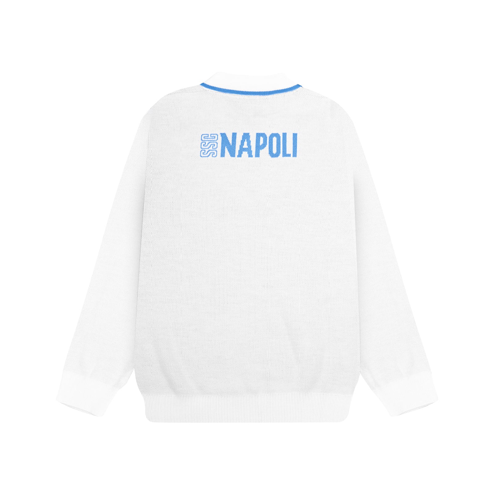 SSC Napoli White Retro Jumper