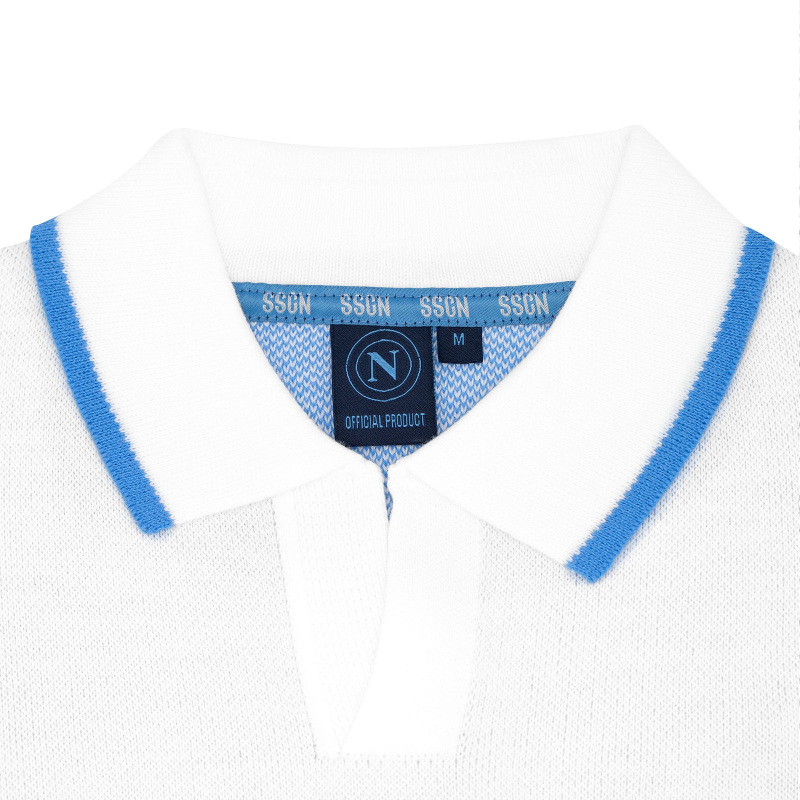 SSC Napoli White Retro Jumper