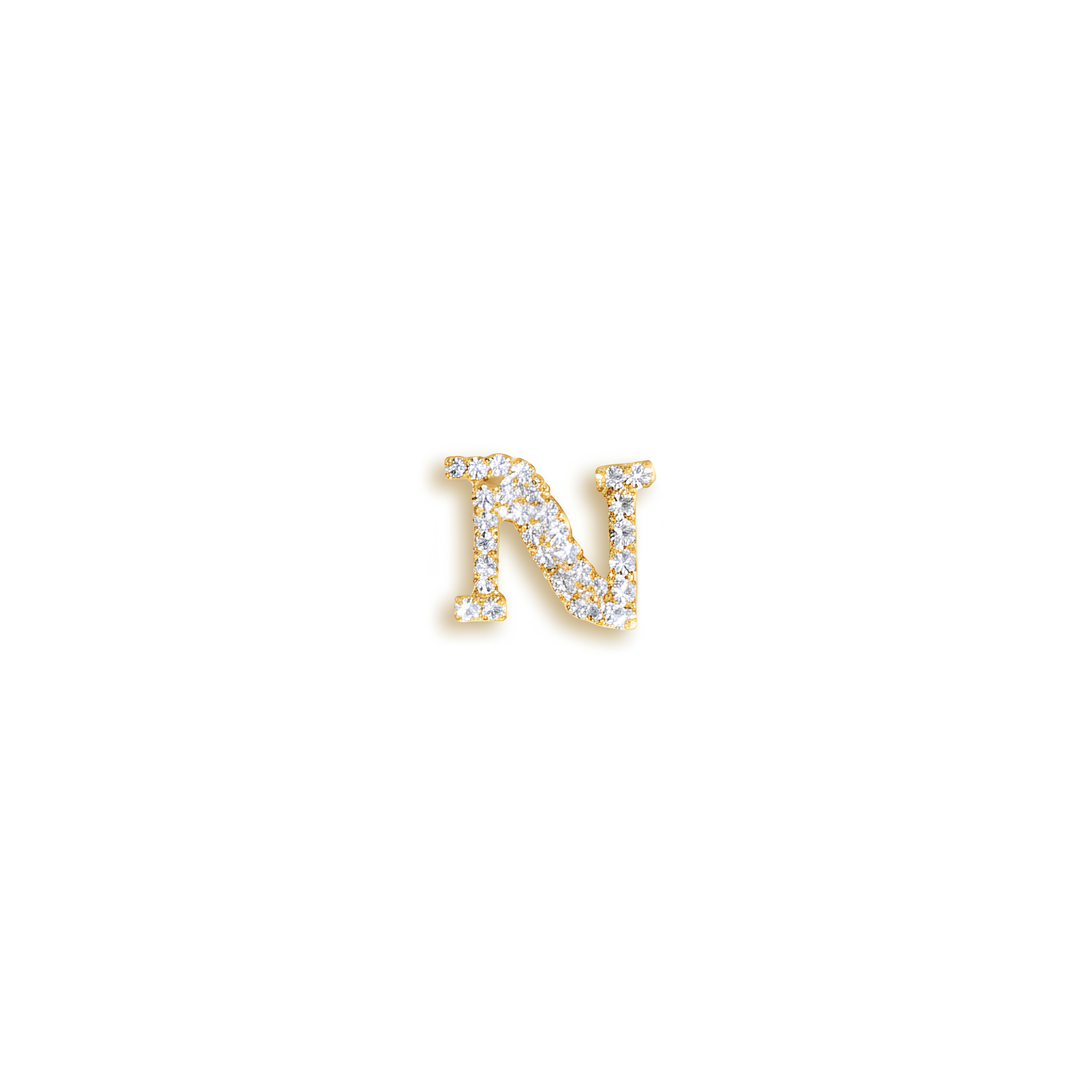 SSC Napoli Linea Aura Orecchini Monogram Golden