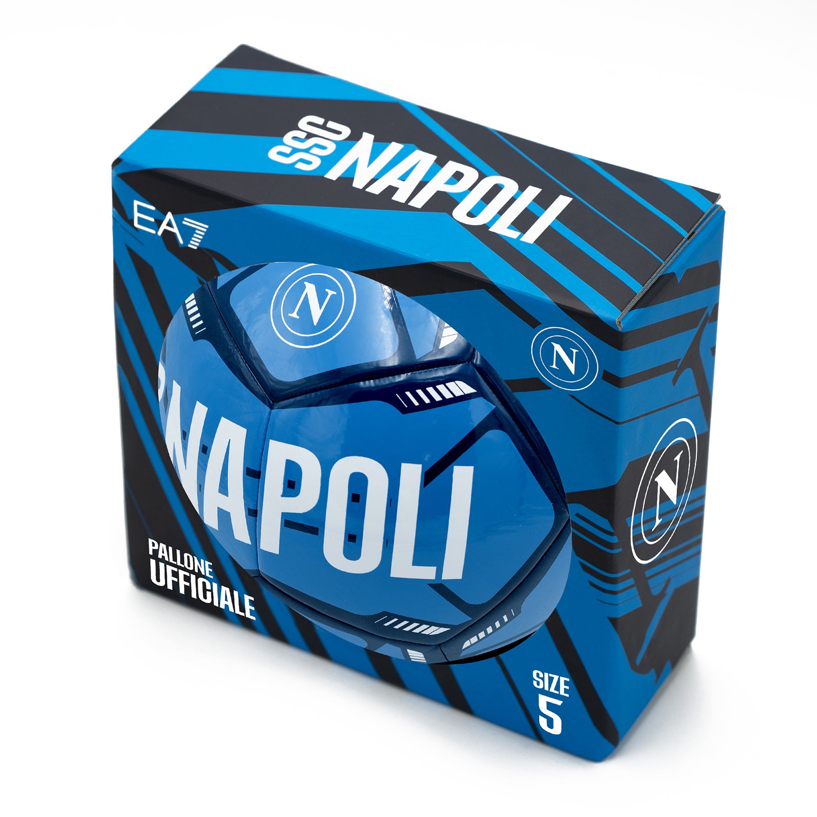 SSC Napoli Pallone Centenary Blue Size 5 2026/2027