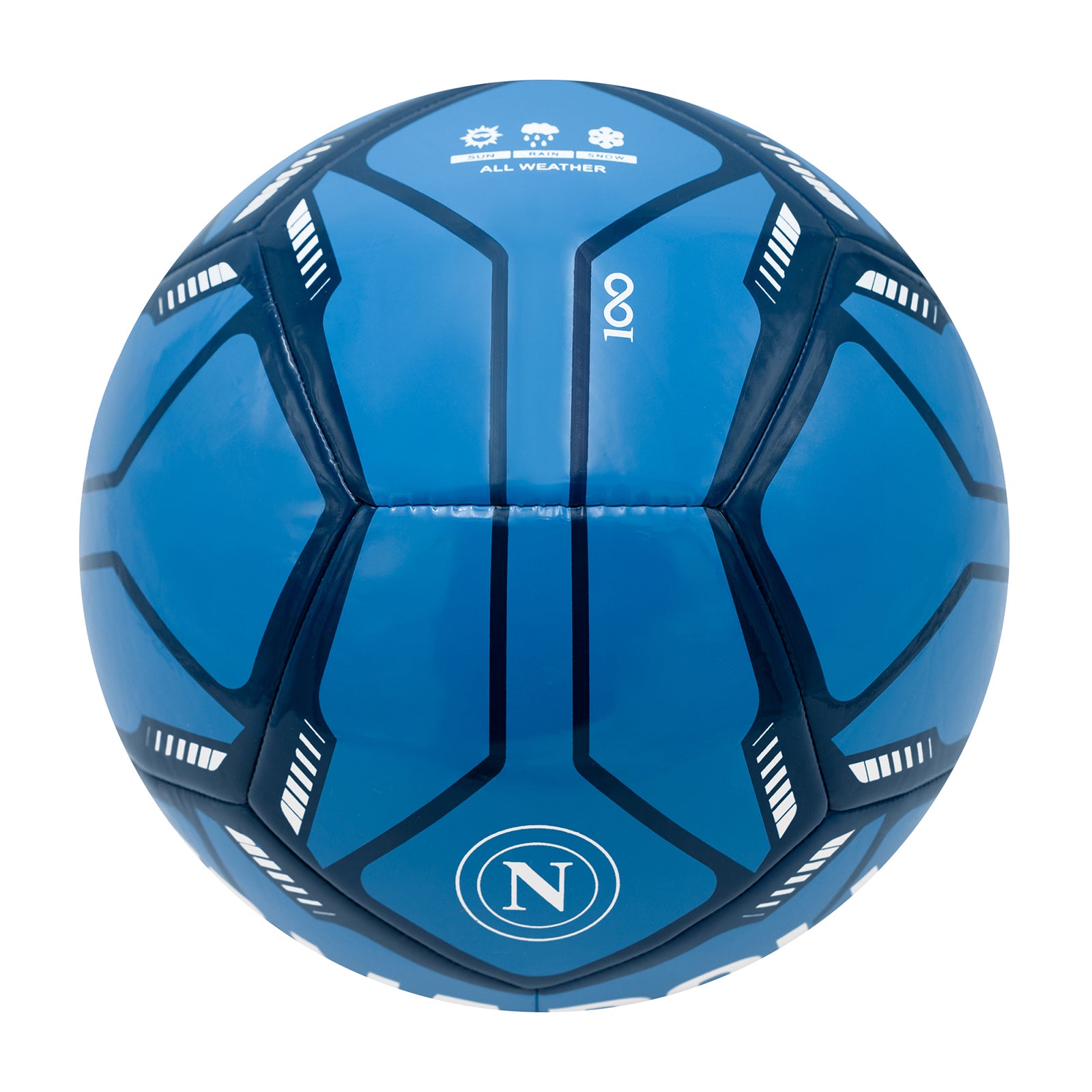 SSC Napoli Pallone Centenary Blue Size 5 2026/2027