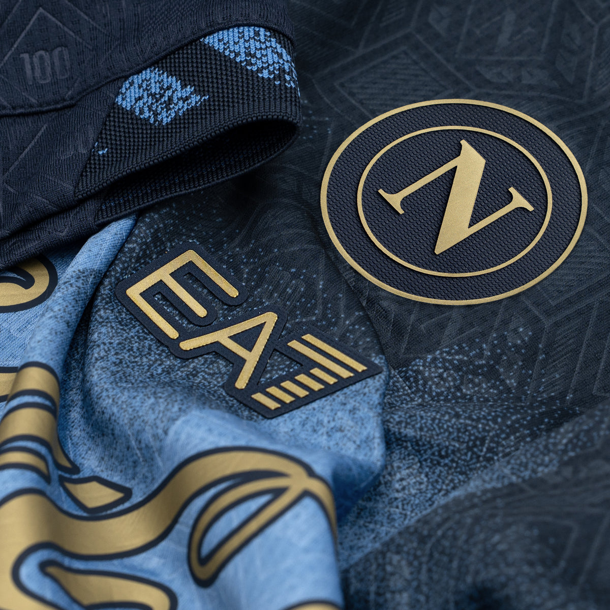 SSC Napoli Maglia Pre-Match Blu Euro 2026/2027