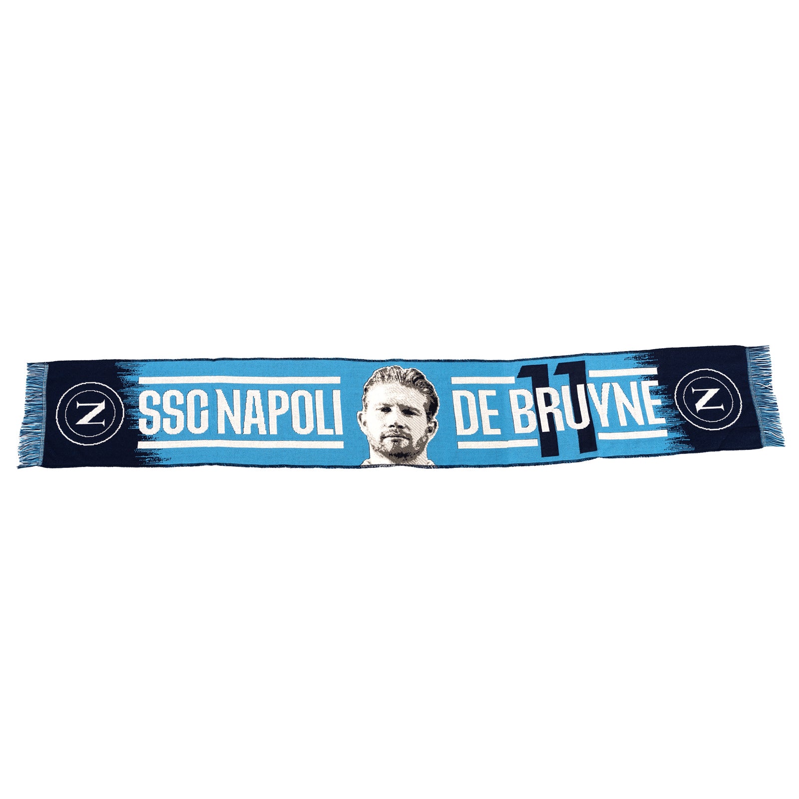 Écharpe SSC Napoli - Calcio - Bleu - Marque Enzo Castellano - Neuve