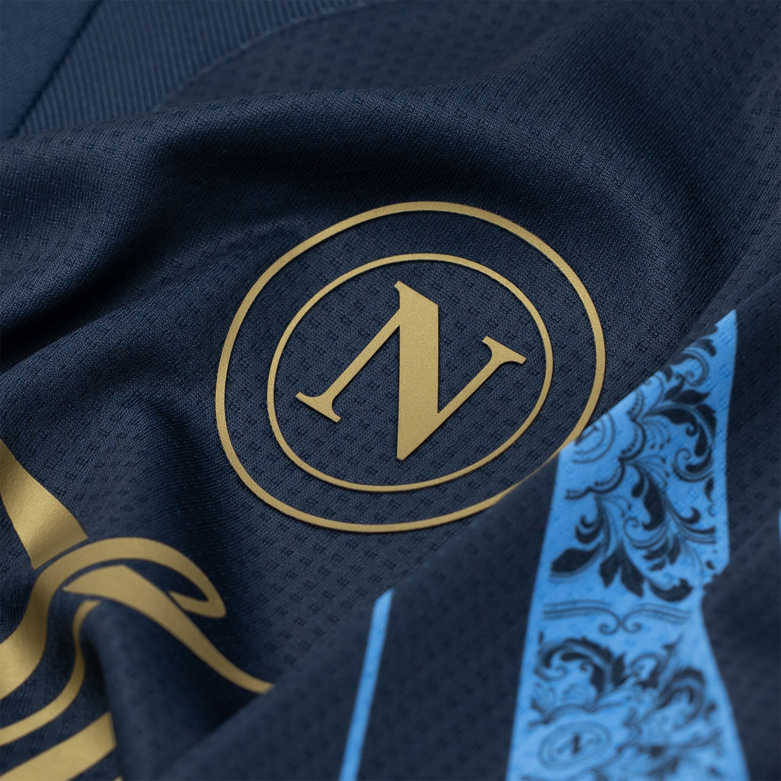 SSC Napoli Maglia Pre-Match Blu 2025/2026