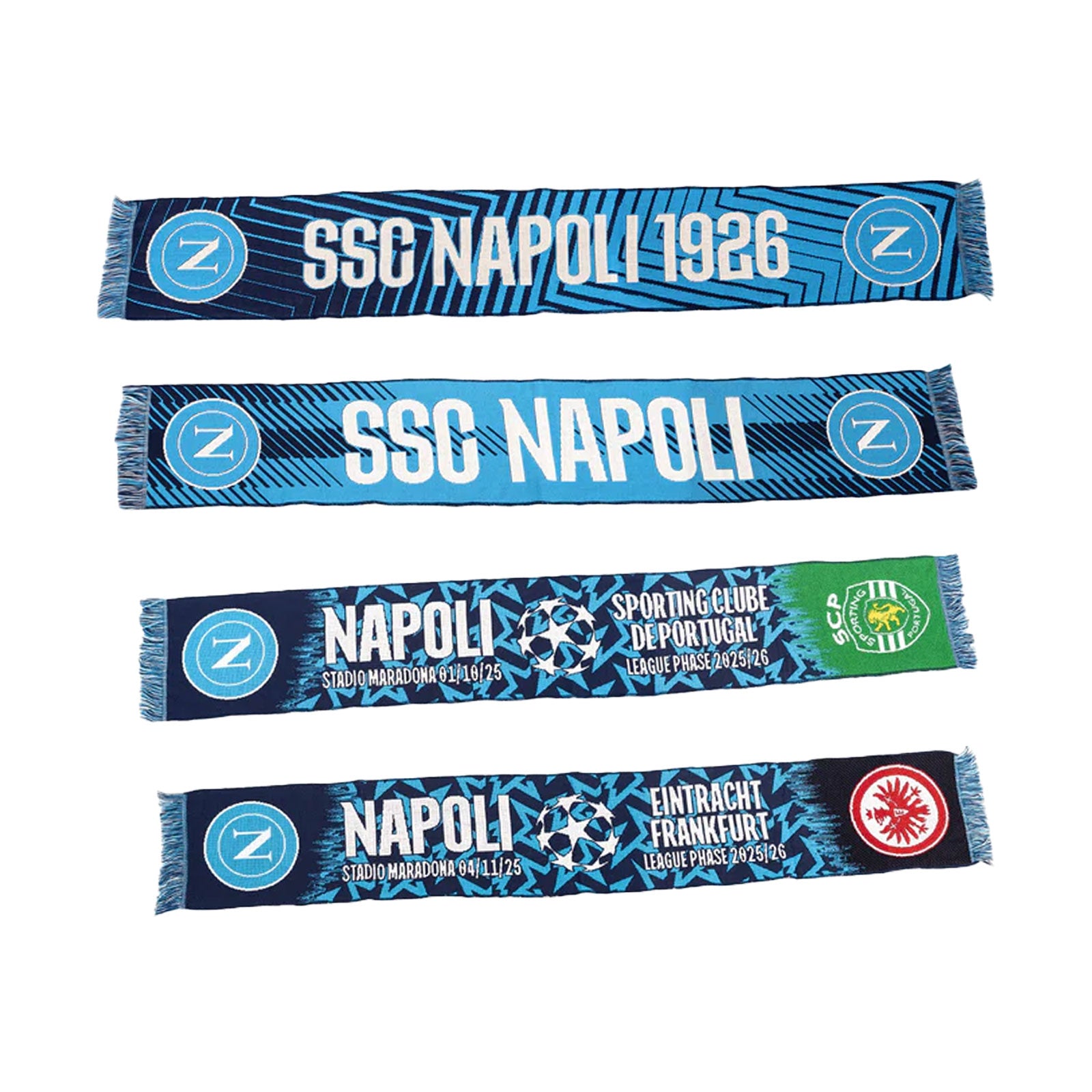 SSC Napoli Kit Sciarpe 2025/2026